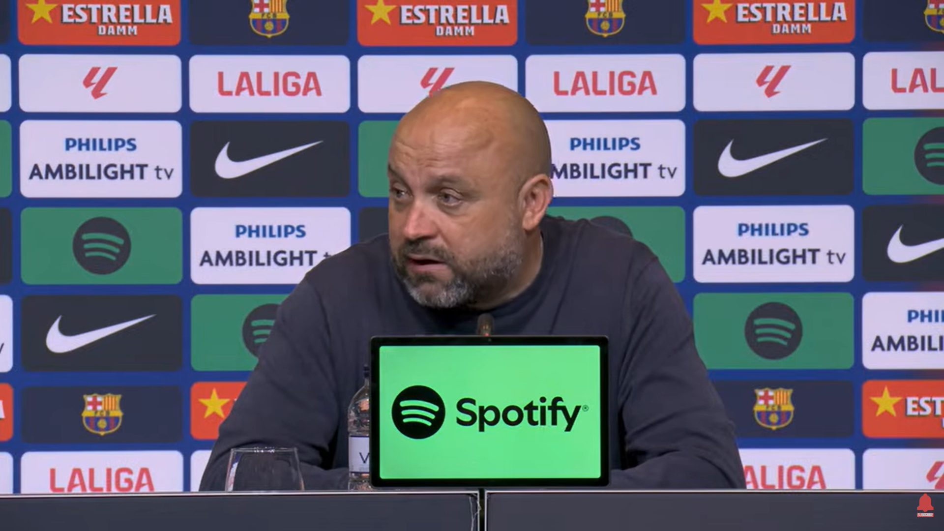 Manolo González, tras el Barcelona-Espanyol Manolo González, tras el Barcelona-Espanyol