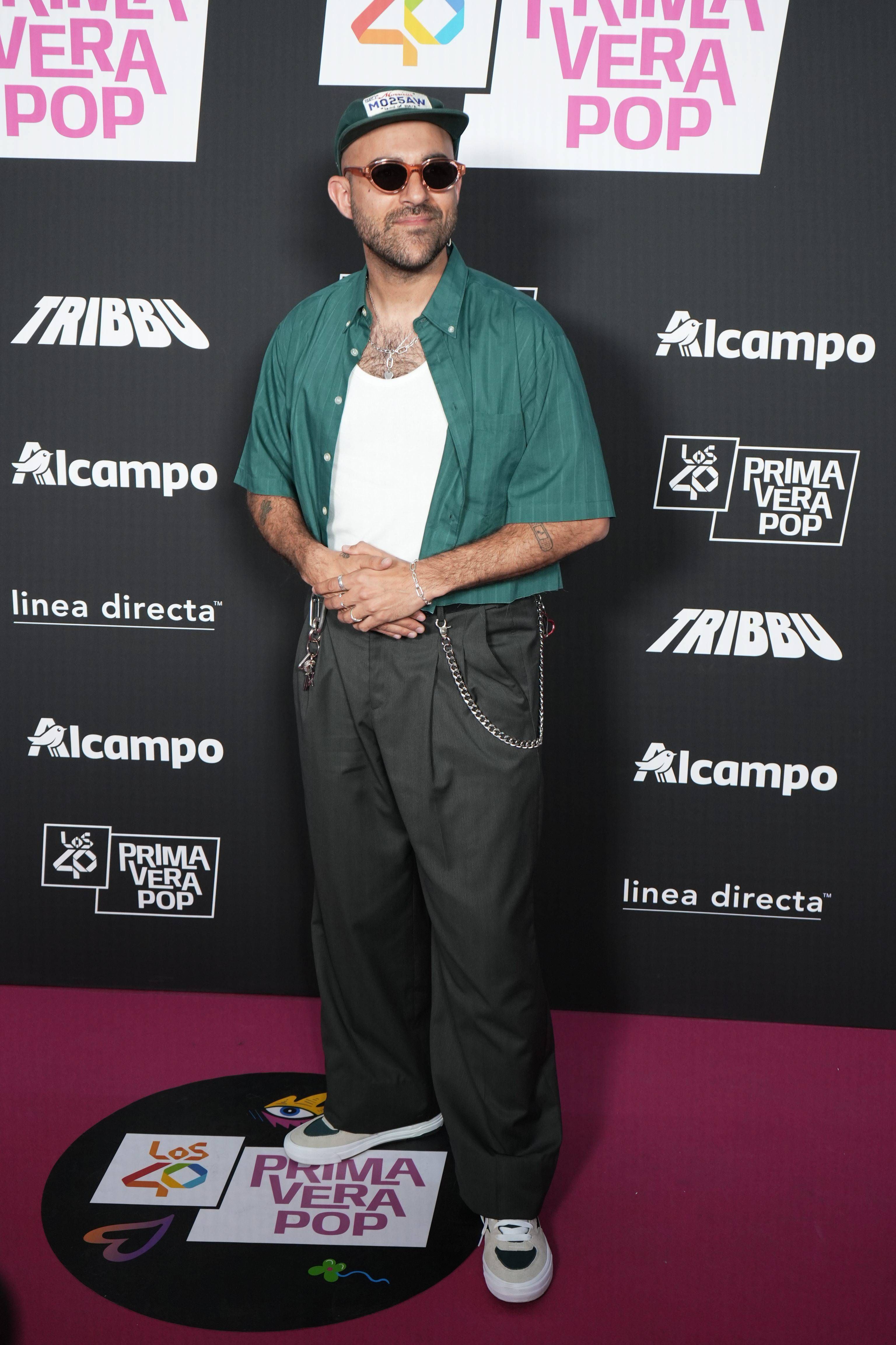 Nil Moliner, en la alfombra roja de LOS40 Primavera Pop 2026