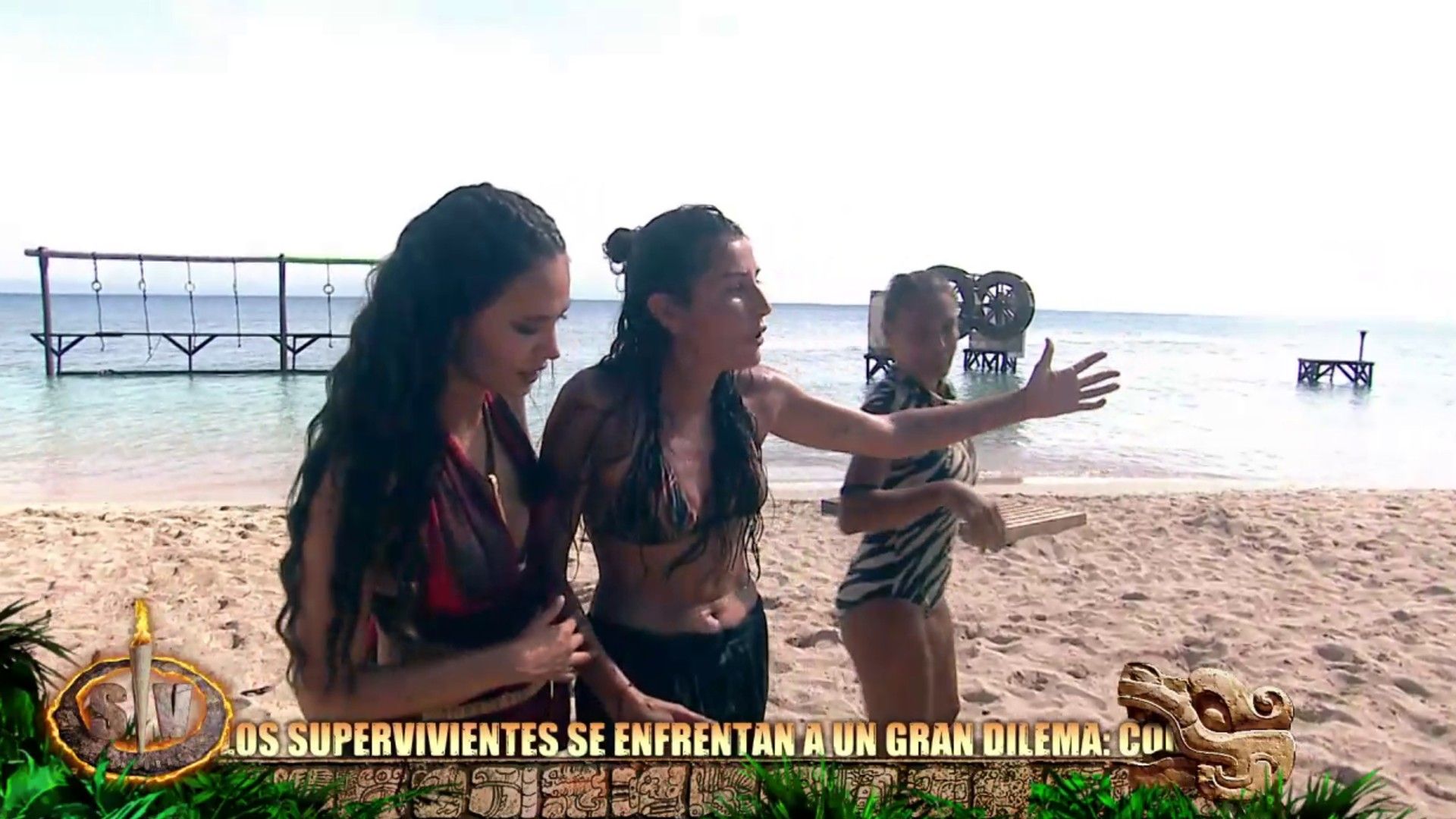 Alba Paul se desespera durante el primer juego de la ‘Batalla de titanes’ y explota contra Alvar: 