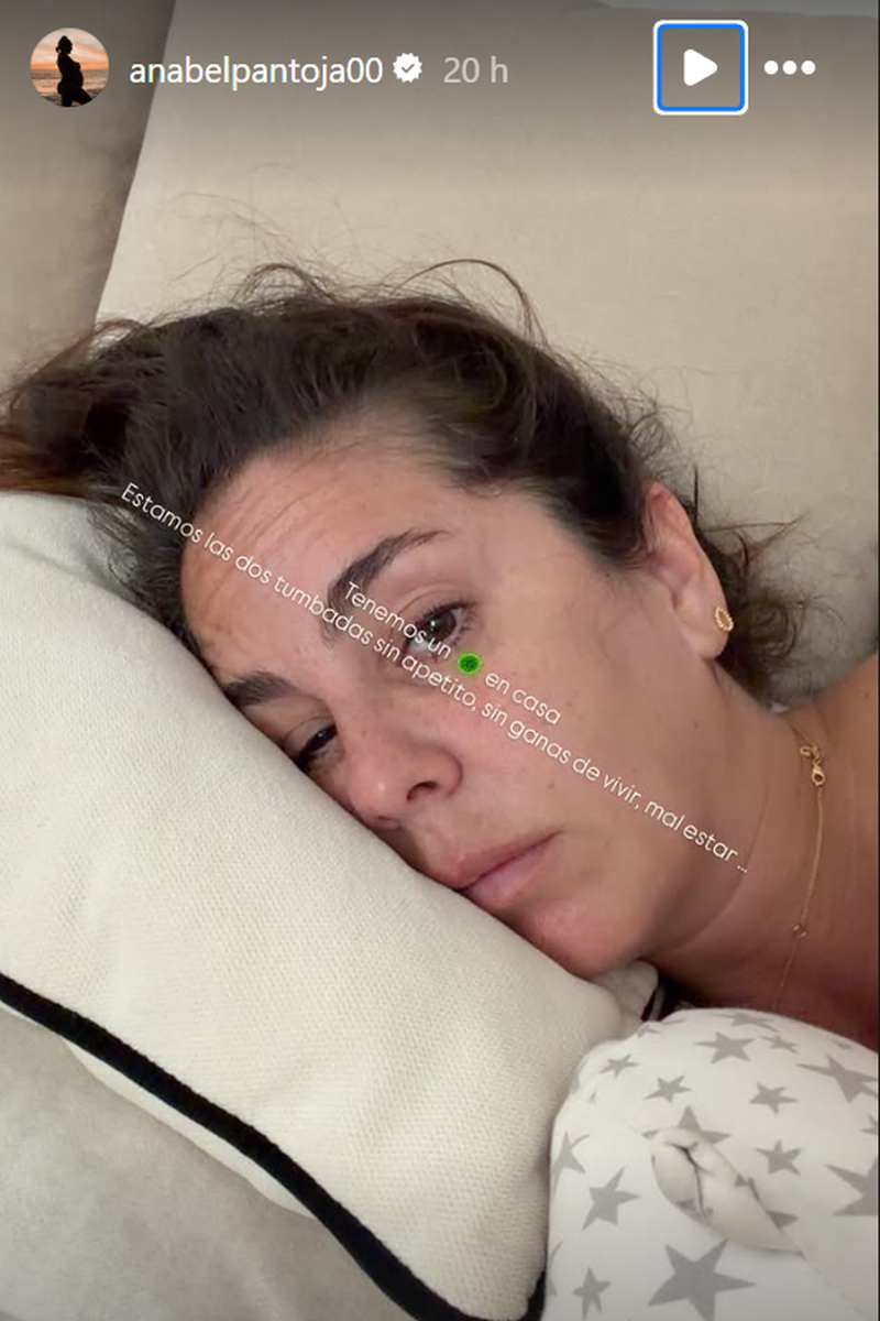 Anabel Pantoja enferma