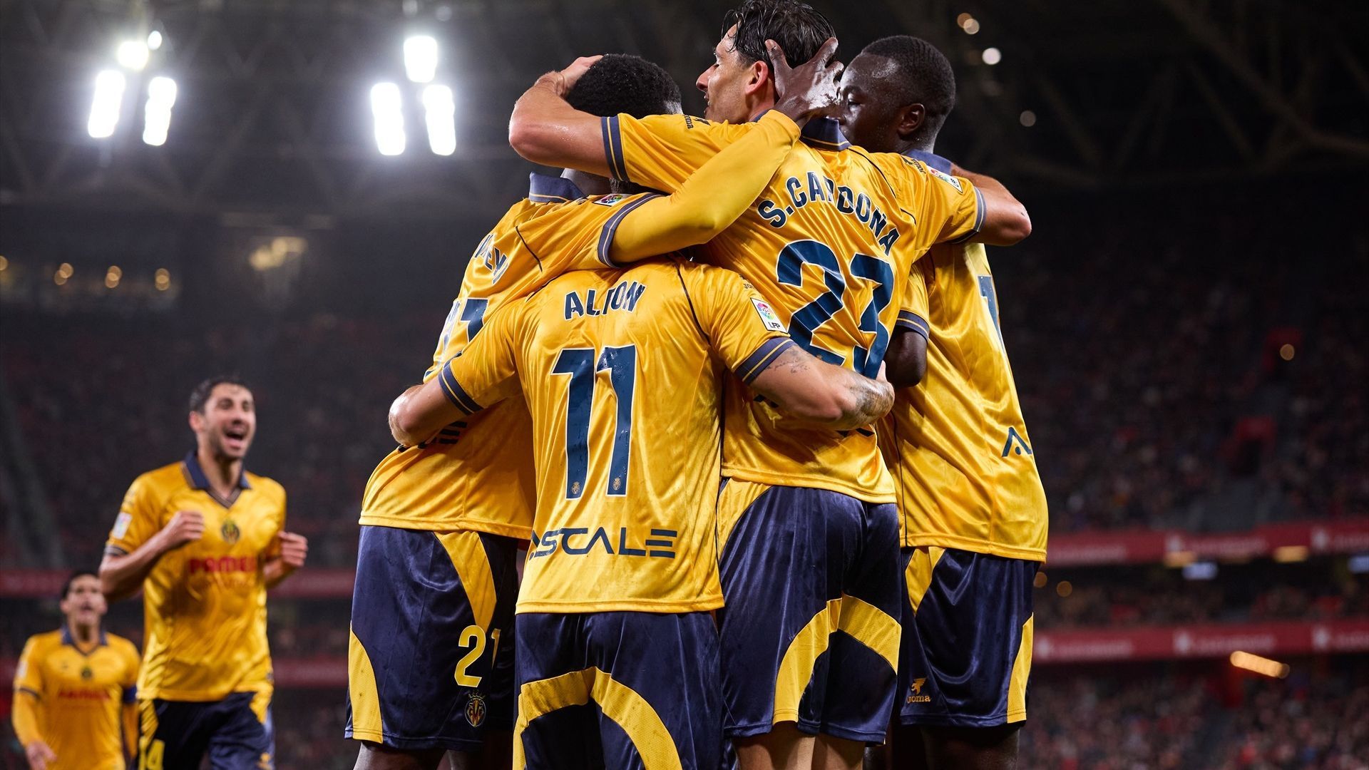 Gol de Sergi Cardona al Athletic en San Mamés Gol de Sergi Cardona al Athletic en San Mamés