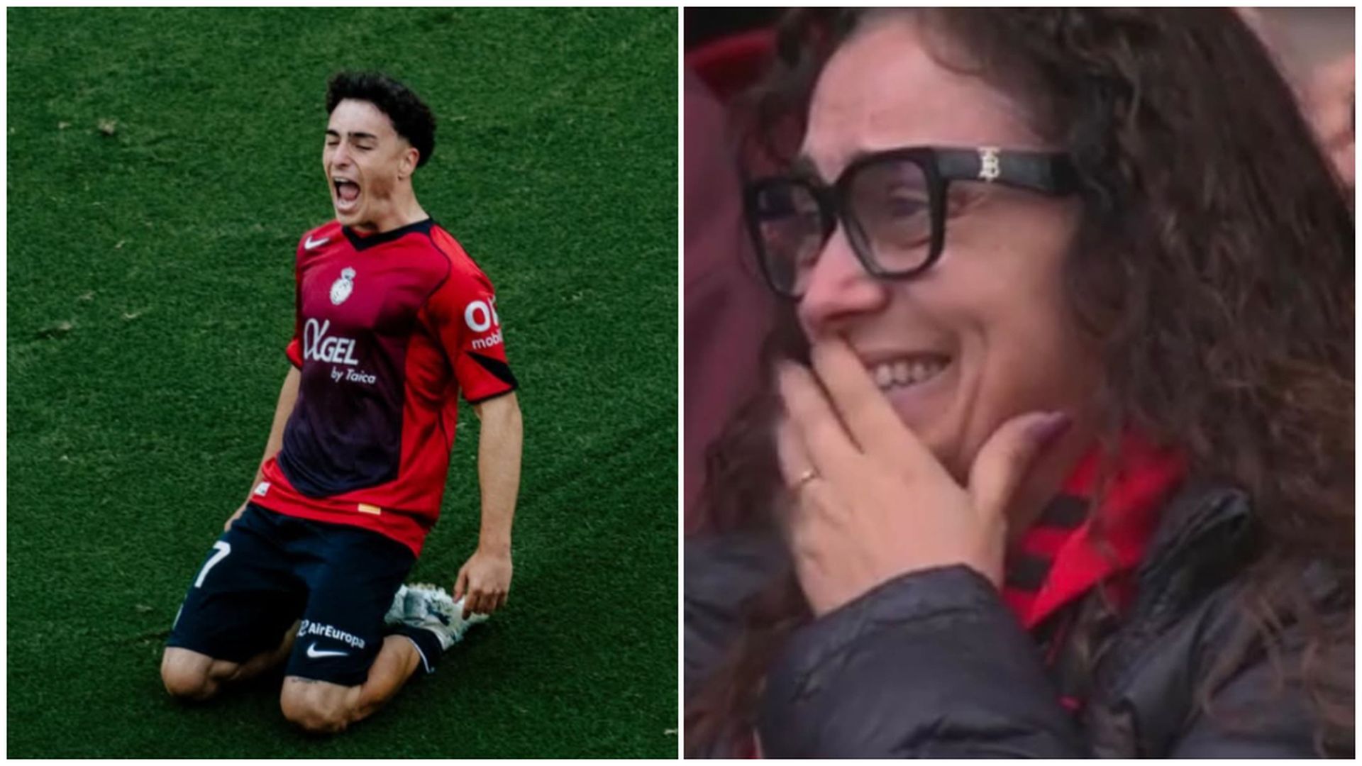 Jan Virgili y su estreno como goleador con el Mallorca Jan Virgili y su estreno como goleador con el Mallorca