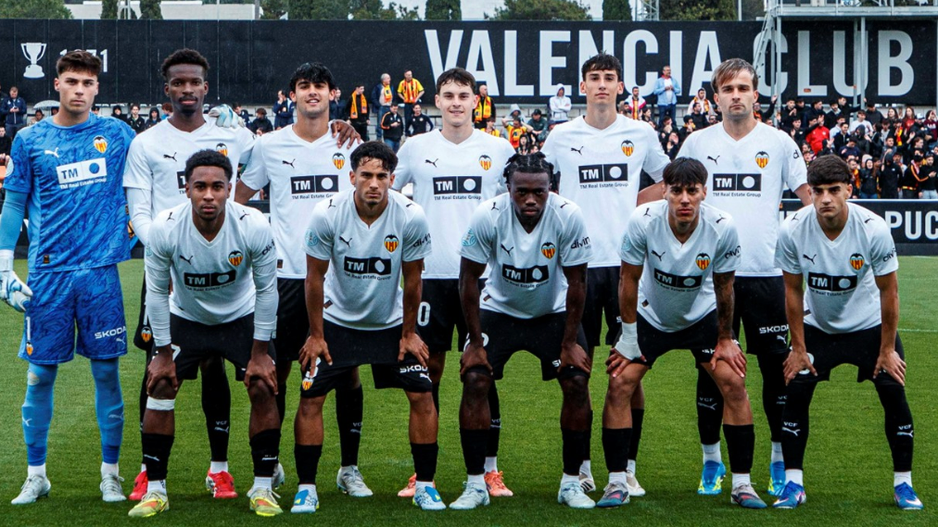 Once titular del VCF Mestalla