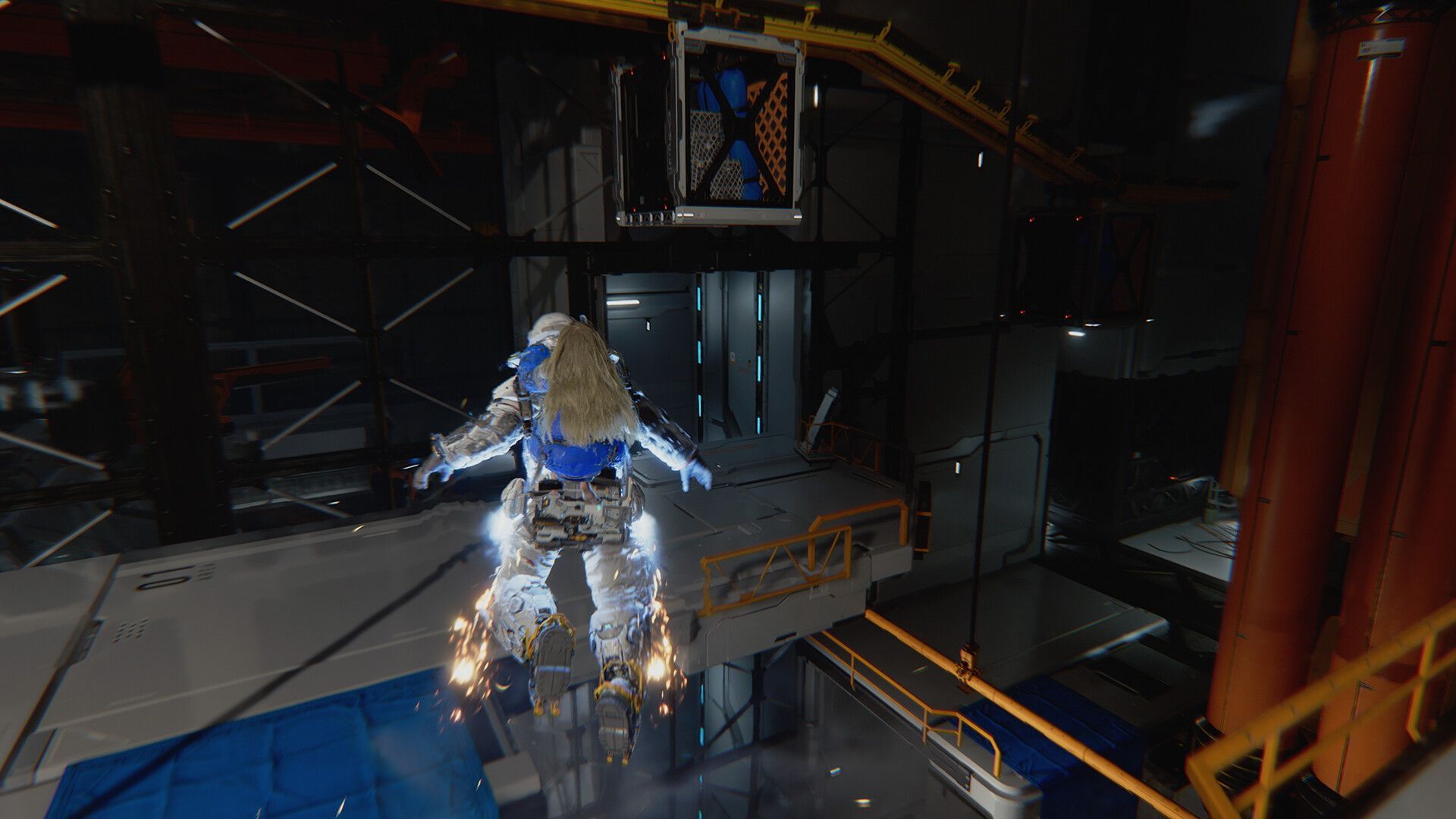 Plataformeo en Pragmata