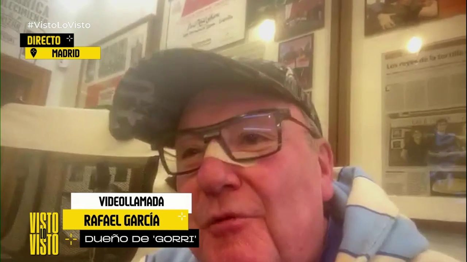 Rafael recupera a Gorri "gracias a la web de Telecinco"