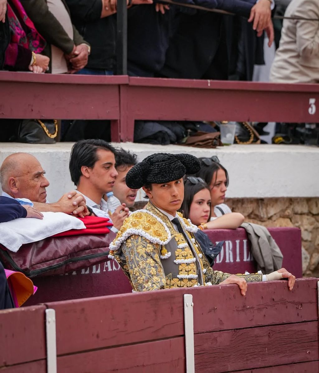 Roca Rey en la Plaza de toros de Brihuega