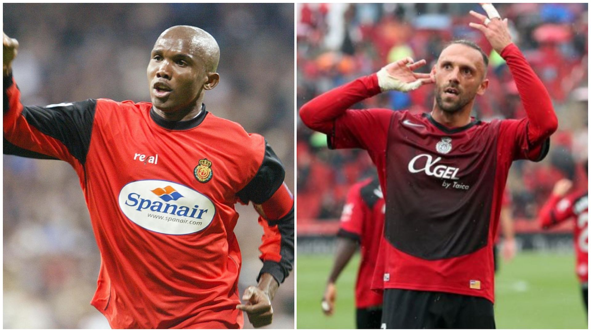 Samuel Eto'o y Vedat Muriqi, los máximos goleadores del Mallorca en Primera