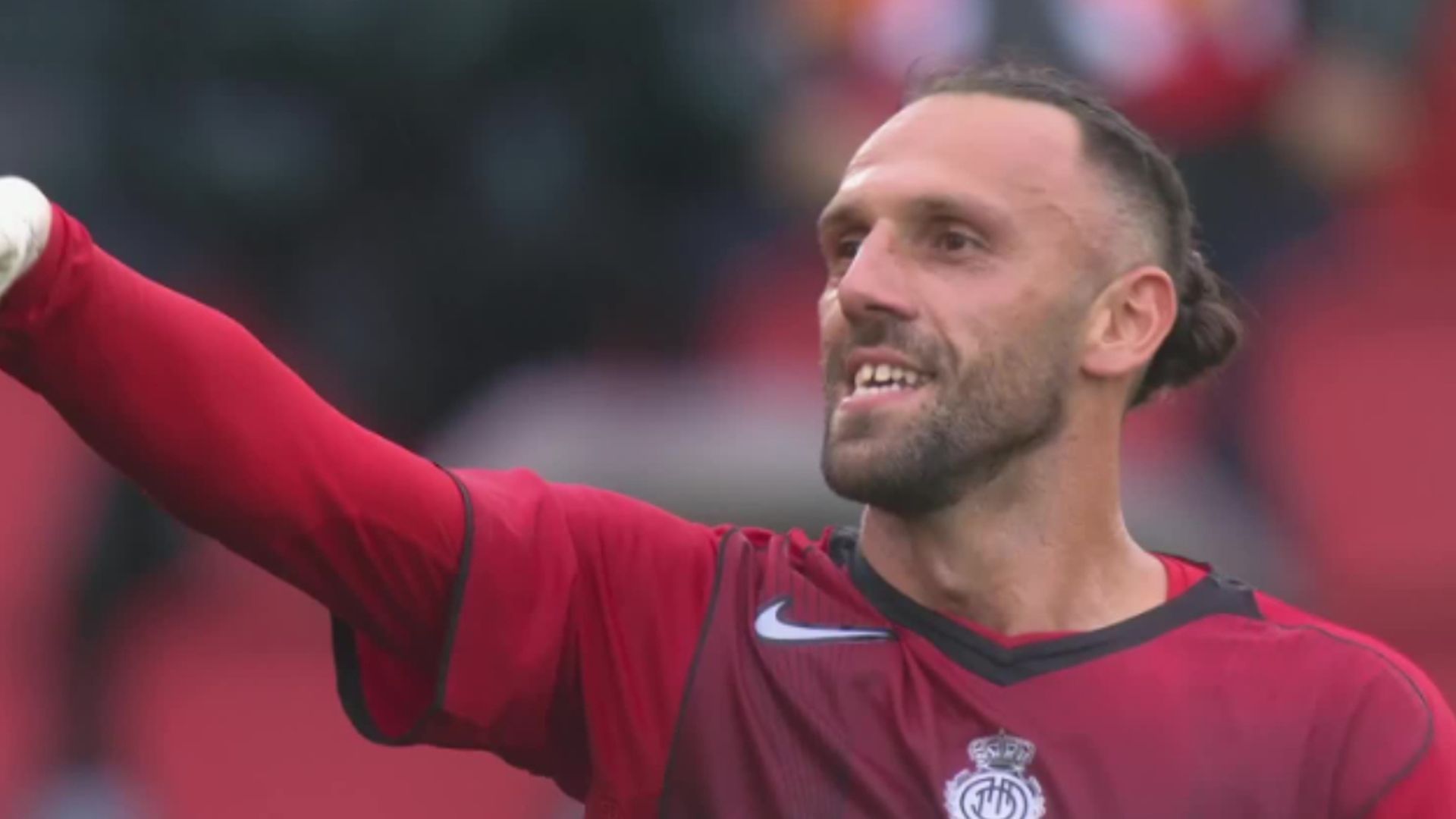 Vedat Muriqi, en el Mallorca-Rayo