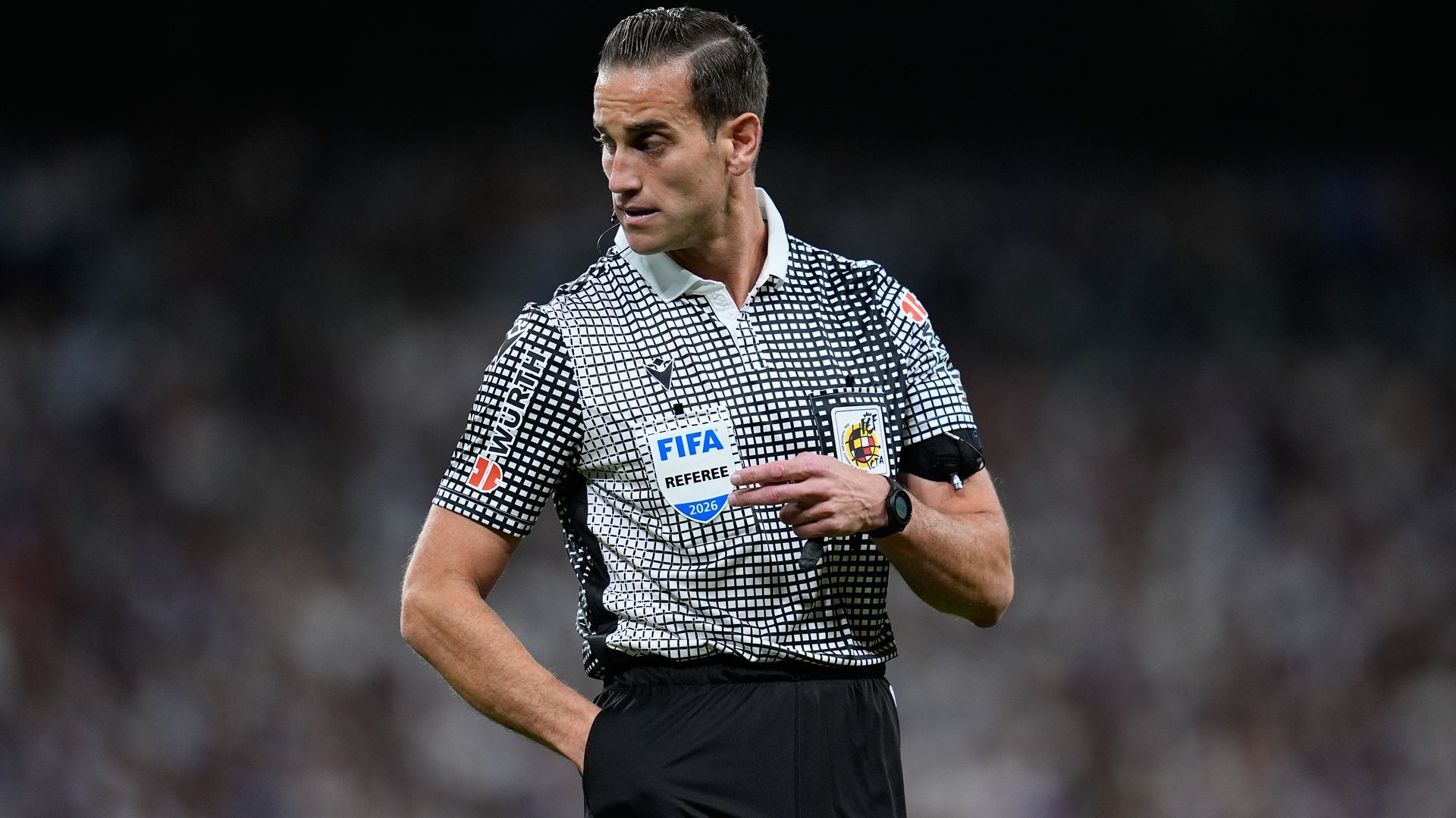 Alberola Rojas, en un partido de LALIGA