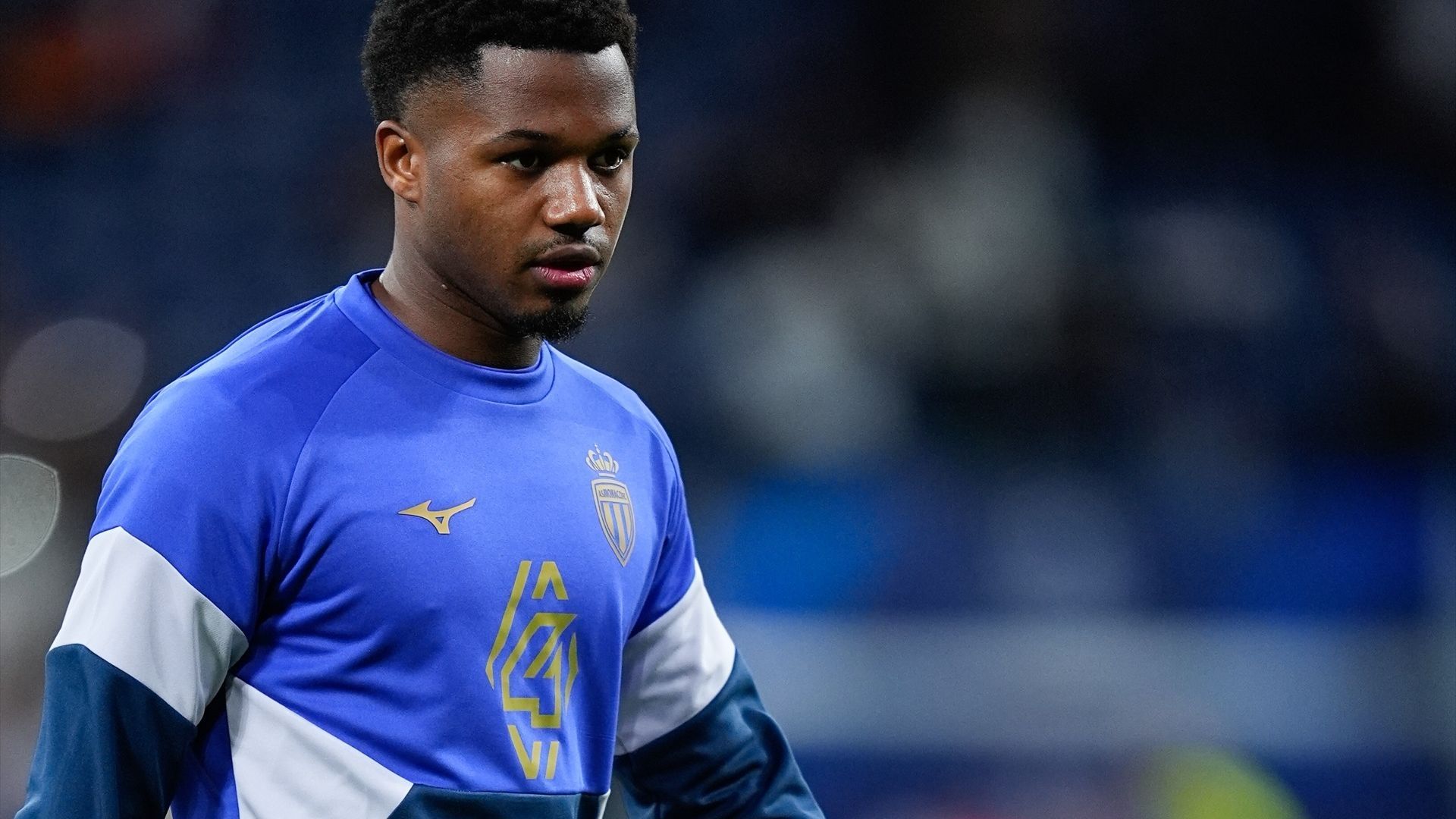 Ansu Fati, antes de un partido del Mónaco