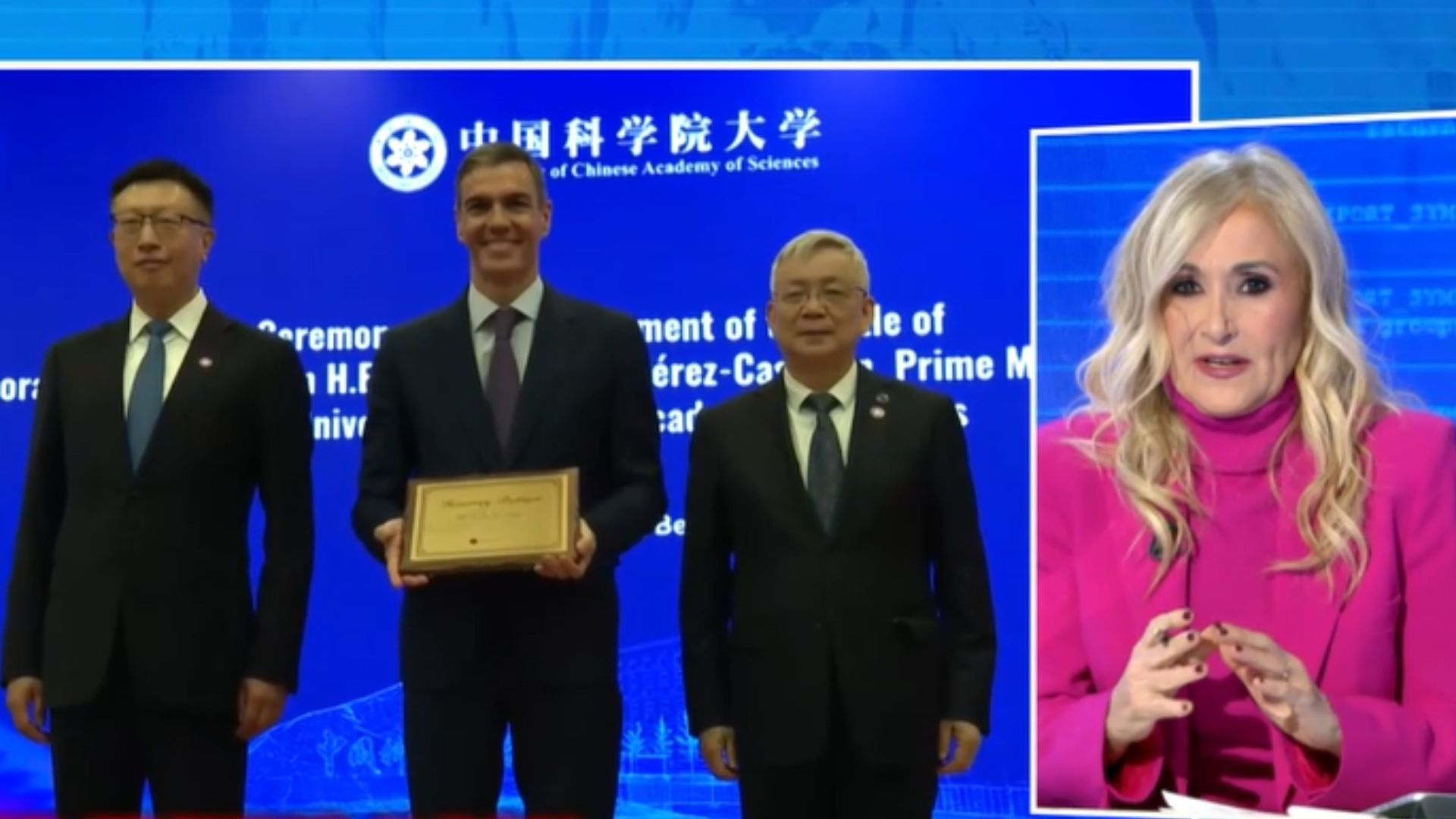 Cristina Cifuentes critica la cuarta visita de Sánchez a China: "Hace falta tener valor para hablar de derechos internacionales con una dictadura"