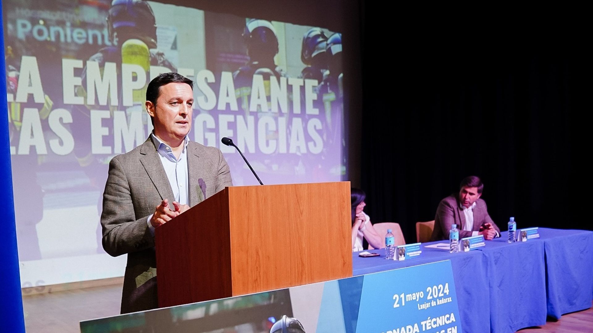 El expresidente de la Diputación de Almería, Javier Aureliano García El expresidente de la Diputación de Almería, Javier Aureliano García