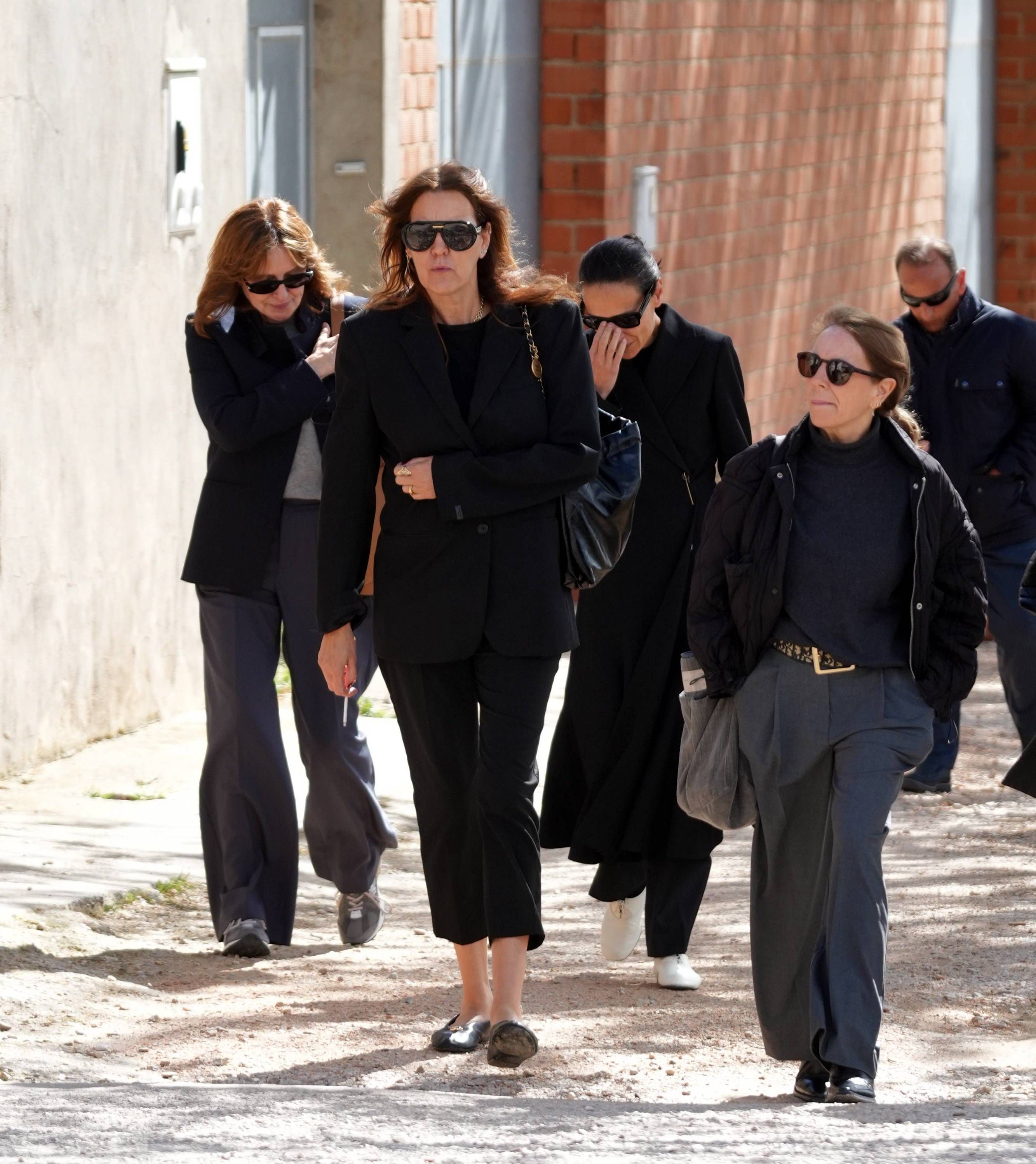 Elena Hernández, en la despedida a Goyi Arévalo, madre de Sara Carbonero