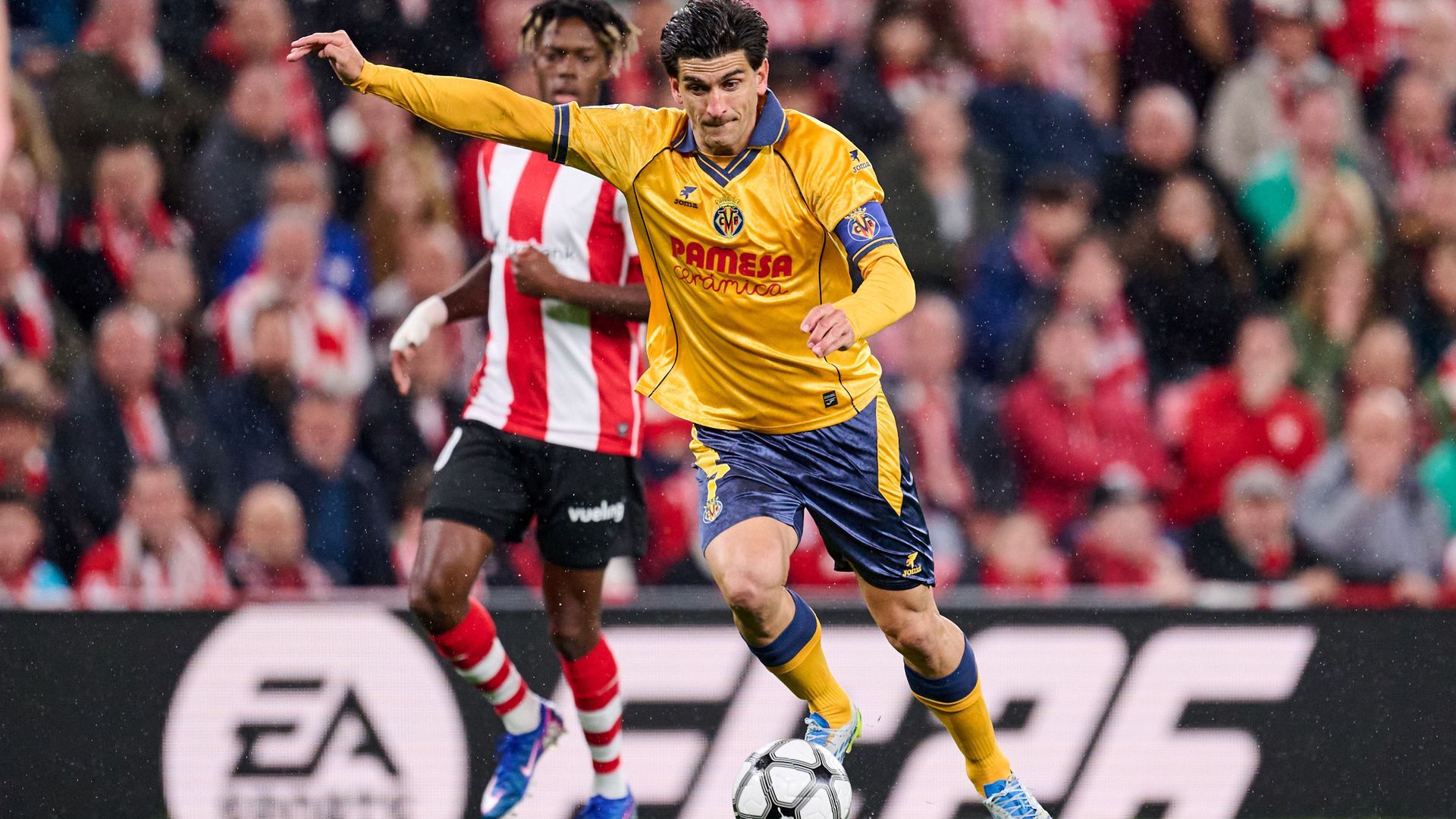 Gerard Moreno, en el Athletic - Villarreal