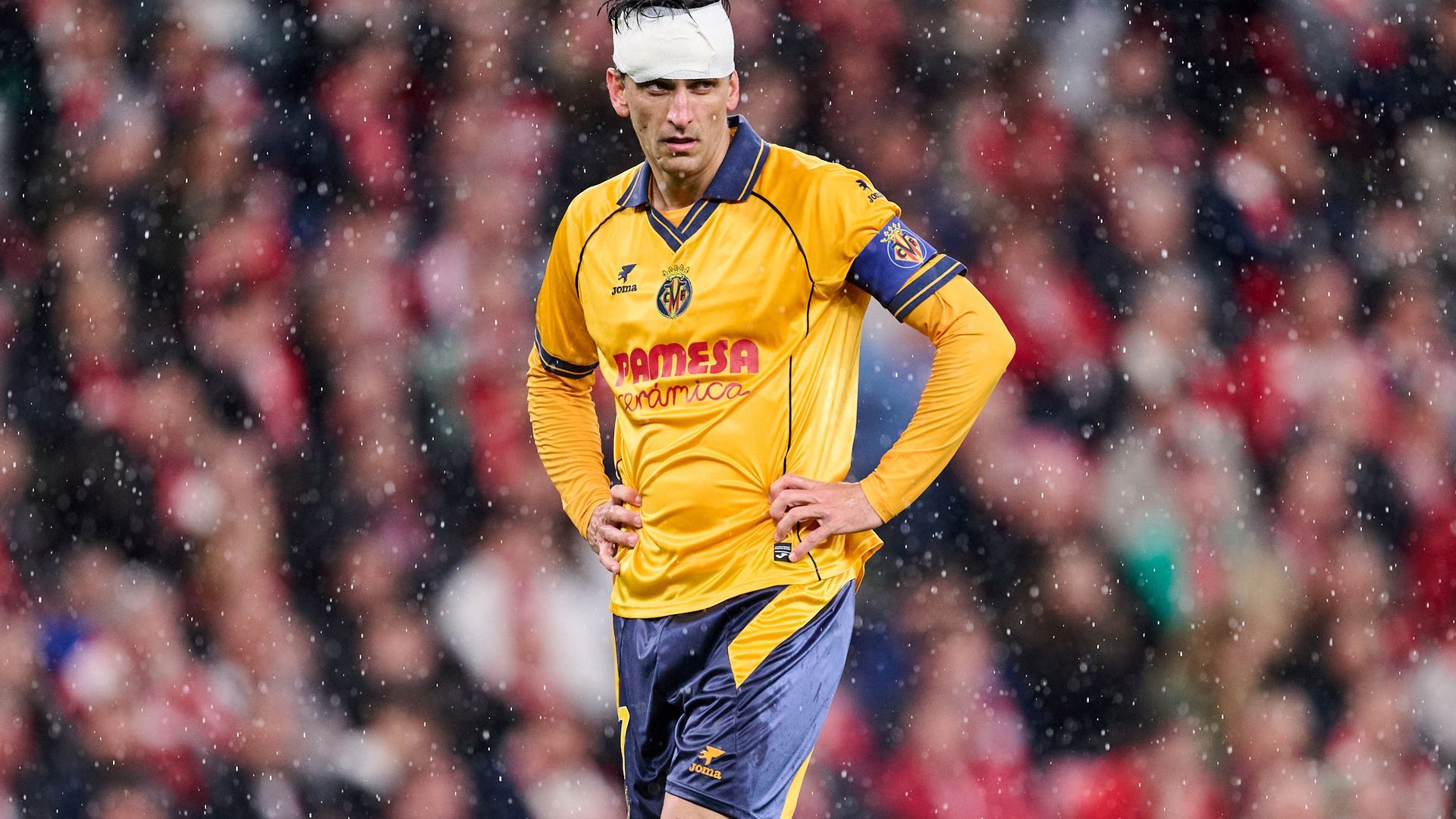 Gerard Moreno, en el Athletic - Villarreal