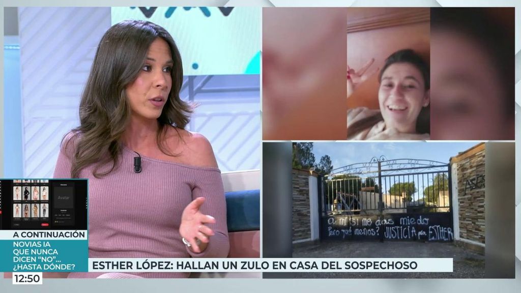 El zulo encontrado en la casa del principal sospechoso del asesinato de Esther López tenía un palmo de agua