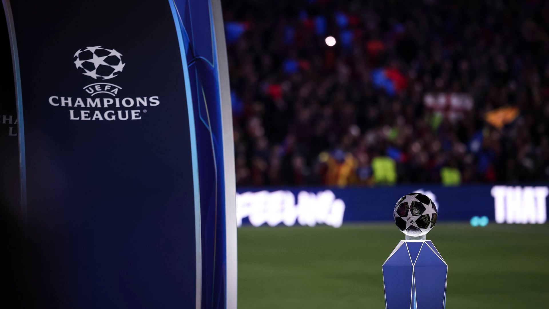 Imagen de archivo del balón de la Champions