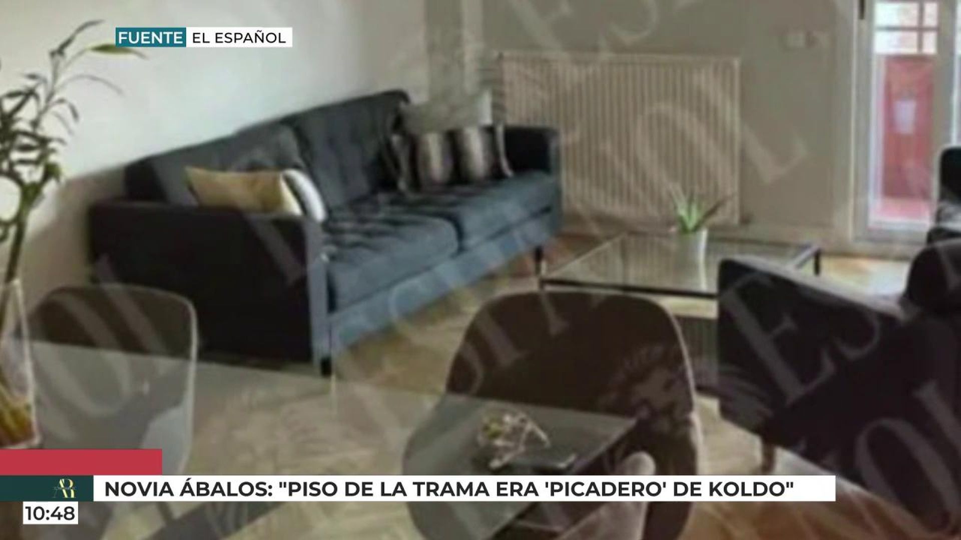 Imágenes del salón del piso pagado por Ruz y relacionado con el Caso Mascarillas