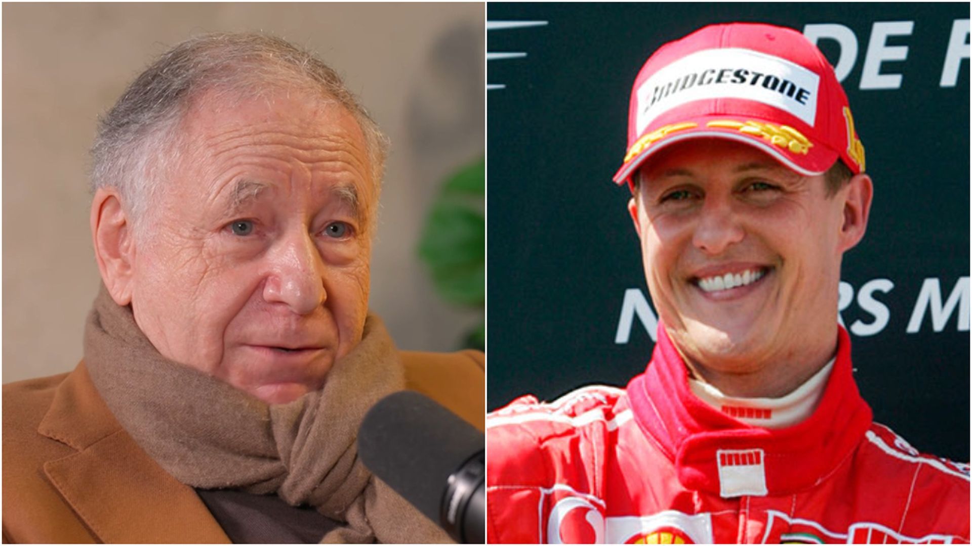 Jean Todt y Michael Schumacher