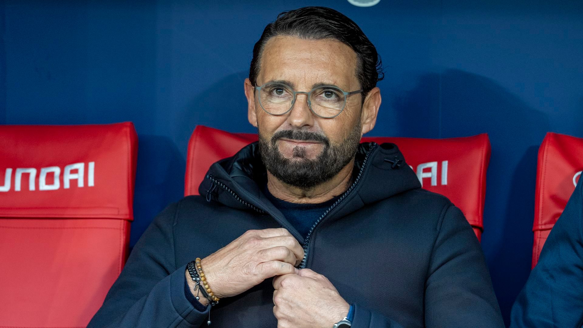 José Bordalás en un encuentro