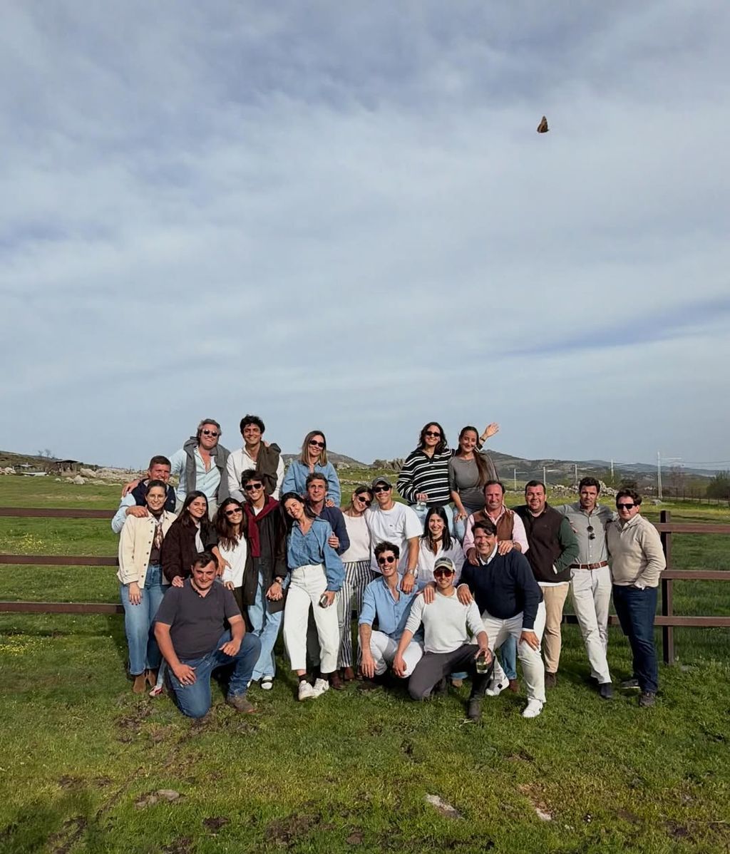 La foto grupal que ha publicado Pablo Castellano