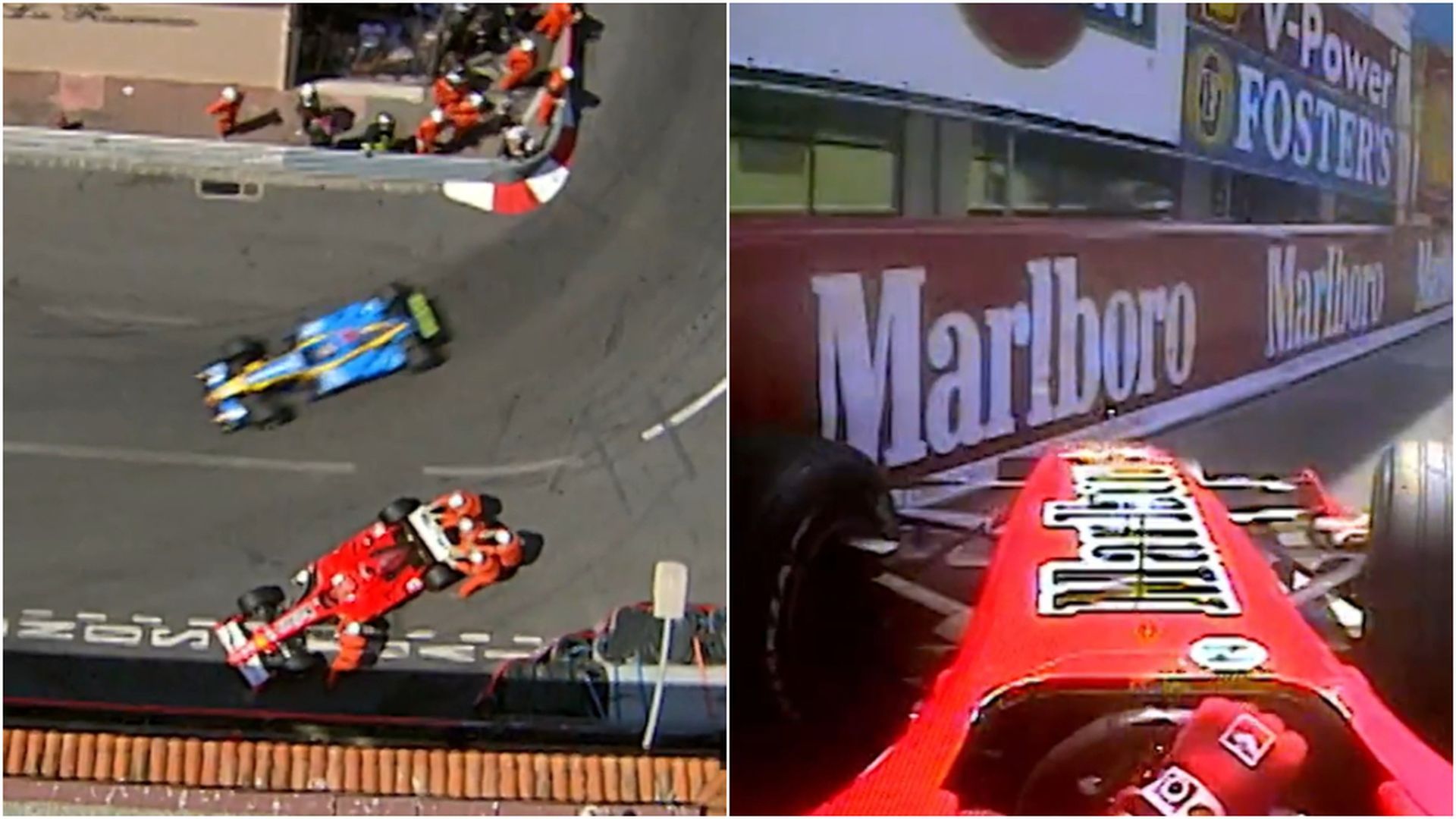 La maniobra de Michael Schumacher en la clasificación del Gran Premio de Mónaco de 2006