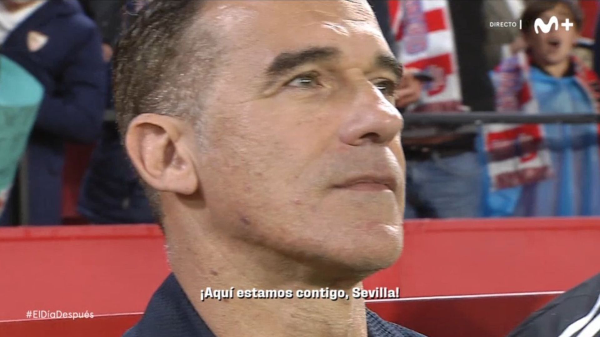 Luis García Plaza, emocionado en su primer día en Nervión