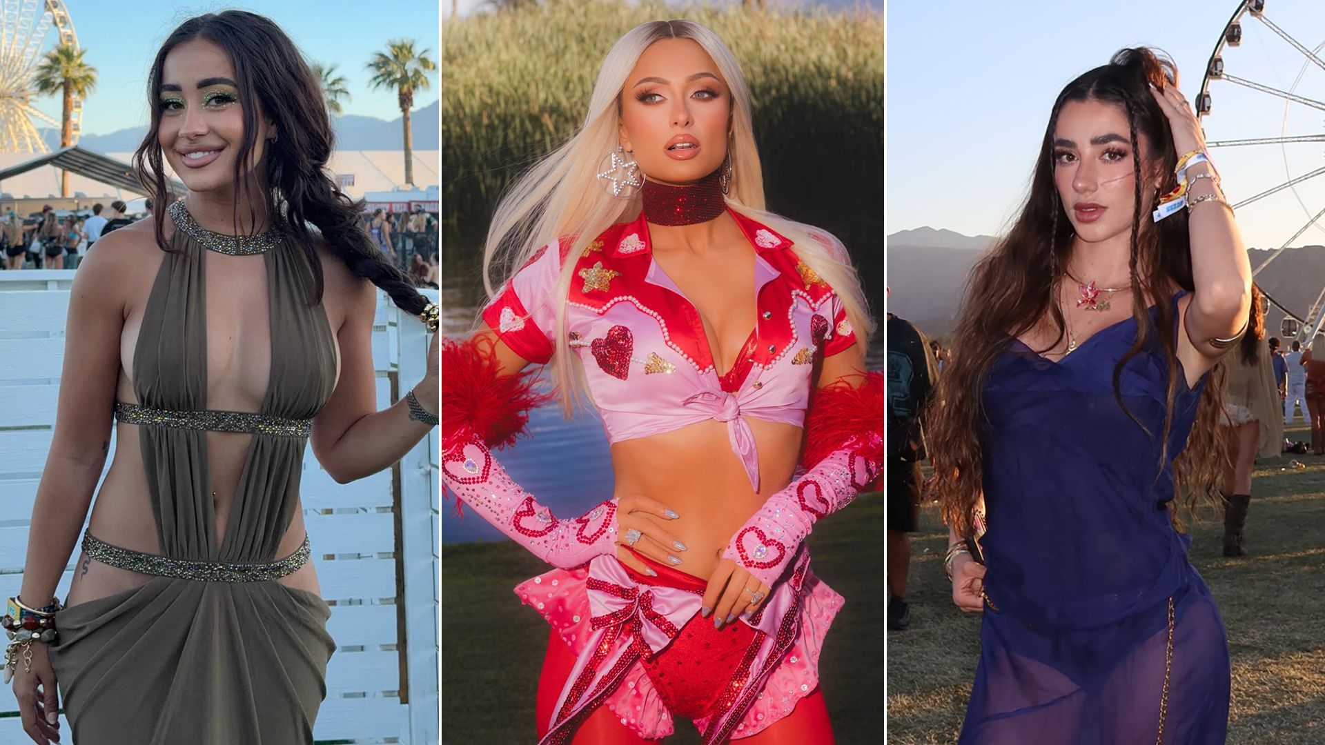 Marina Rivers, Paris Hilton y Lola Lolita Marina Rivers, Paris Hilton y Lola Lolita