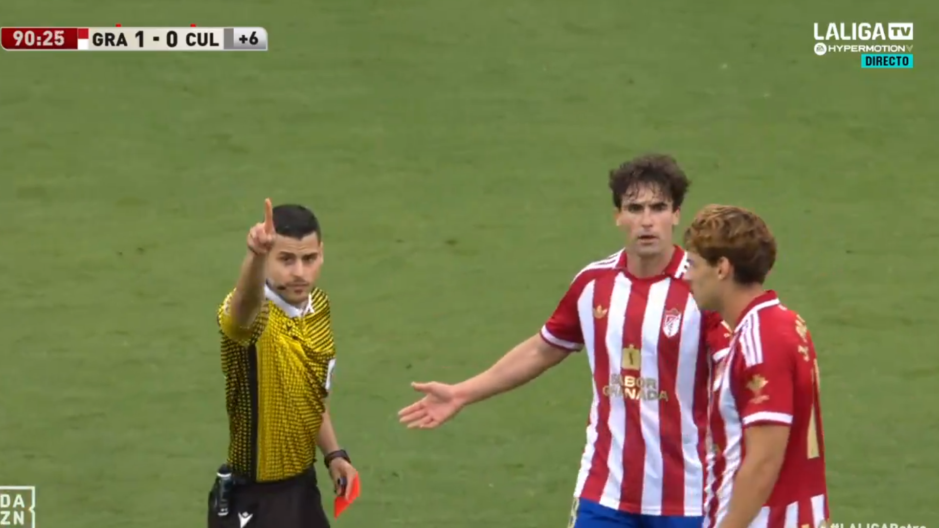 Ojaos Valera expulsa a Jorge Pascual