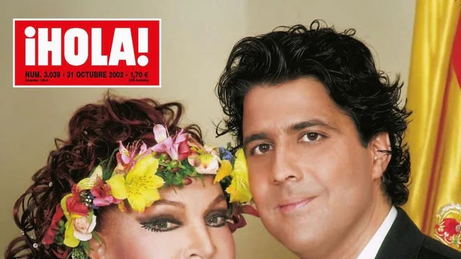 Portada de la boda de Sara Montiel y Tony Hernández
