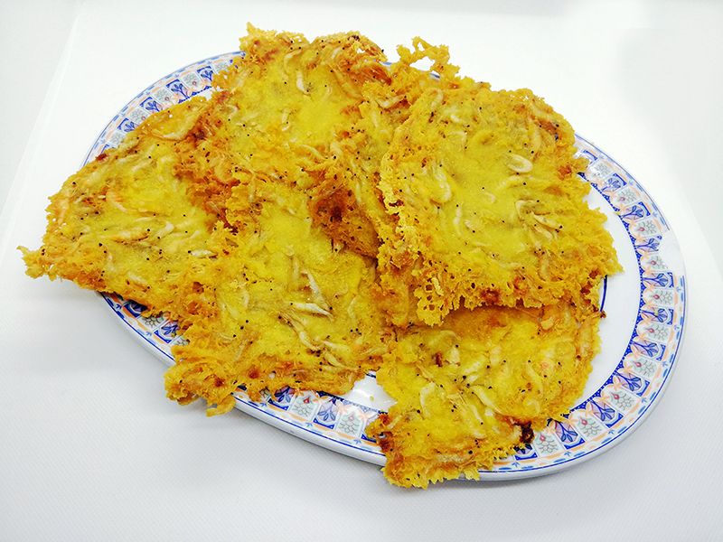 Ligeras, crujientes y muy sabrosas