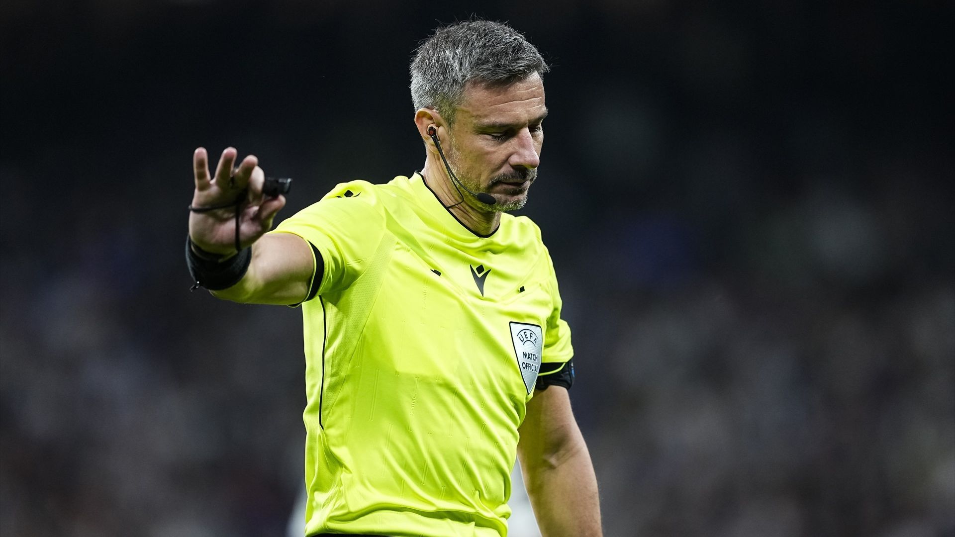 Slavko Vincic, árbitro internacional en Champions