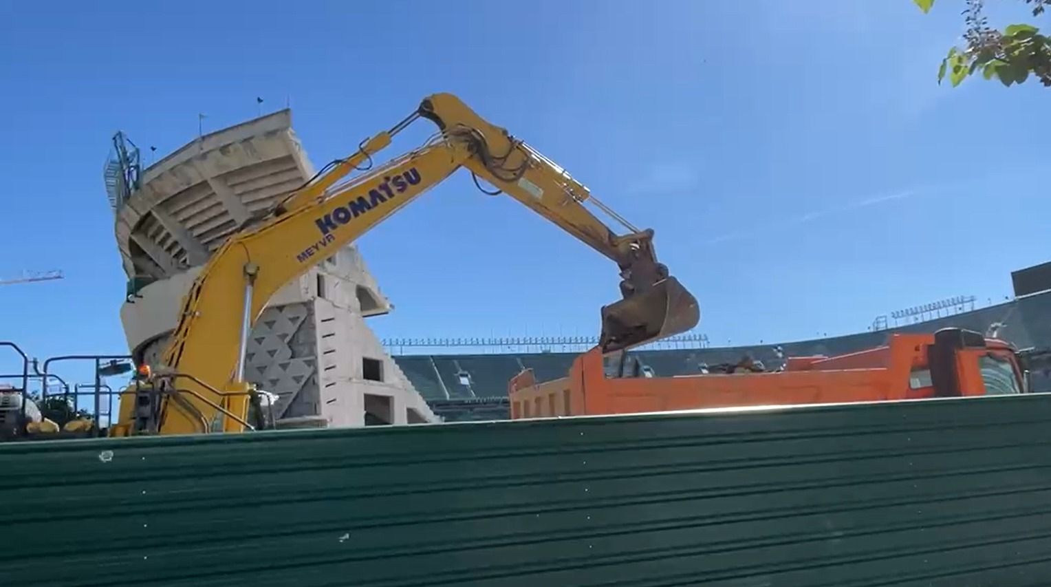 El reinicio de las obras del Benito Villamarín