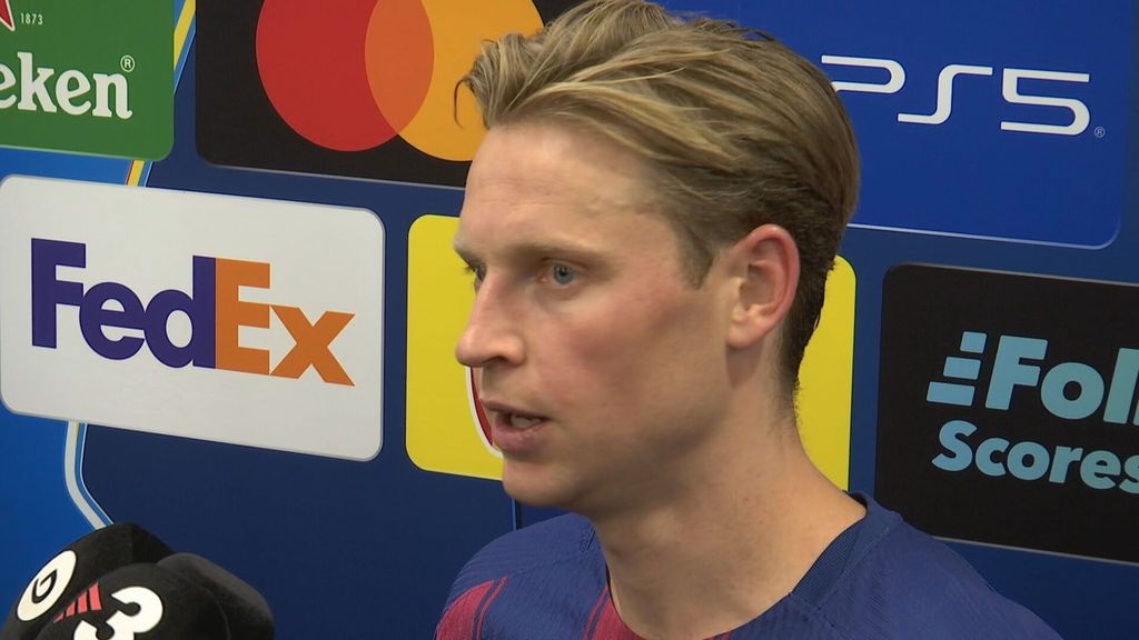 Frenkie de Jong vuelve a señalar a los árbitros tras caer eliminado