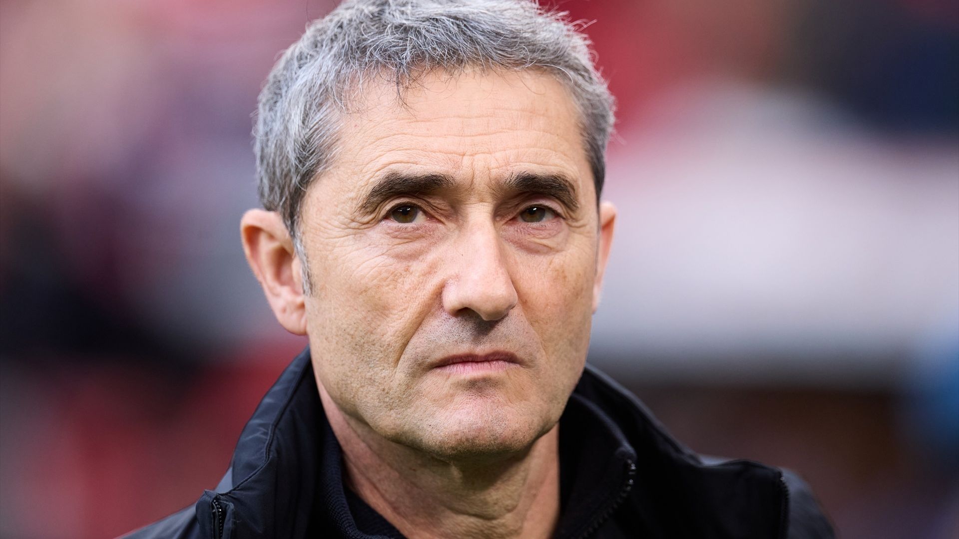 Imagen de Ernesto Valverde, entrenador del Athletic Club, en San Mamés Imagen de Ernesto Valverde, entrenador del Athletic Club, en San Mamés