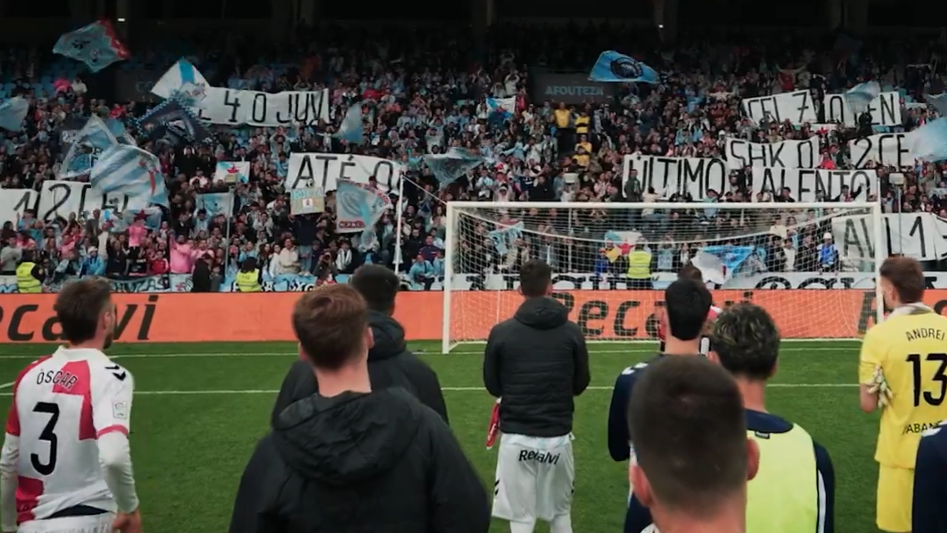 La Grada de Animación muestra algunos de los resultados del Celta en Europa La Grada de Animación muestra algunos de los resultados del Celta en Europa