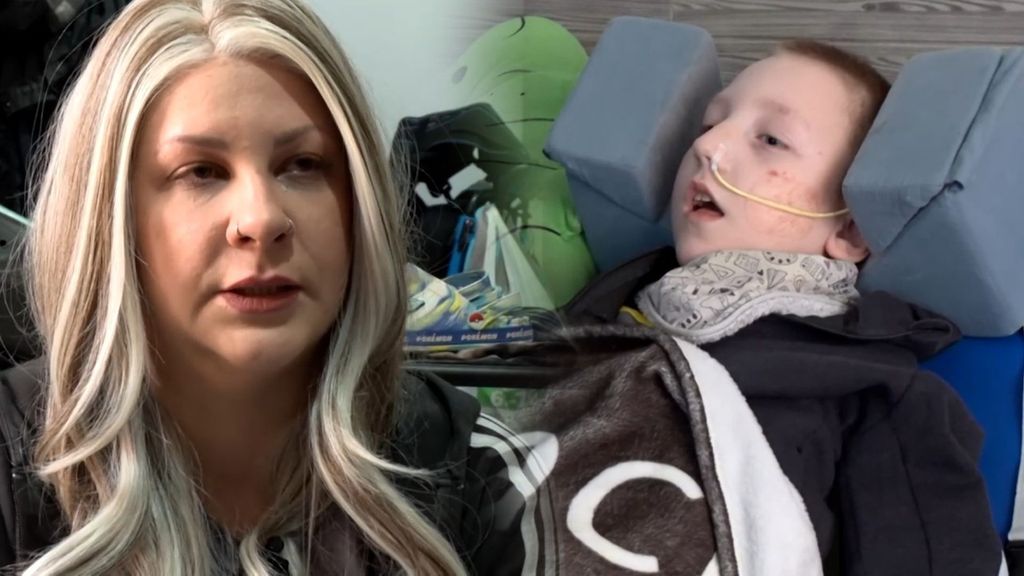 La lucha de Raquel, con fibromialgia, para sacar adelante a su hijo con ELA infantil y parálisis cerebral: "Yo sola ya no puedo"