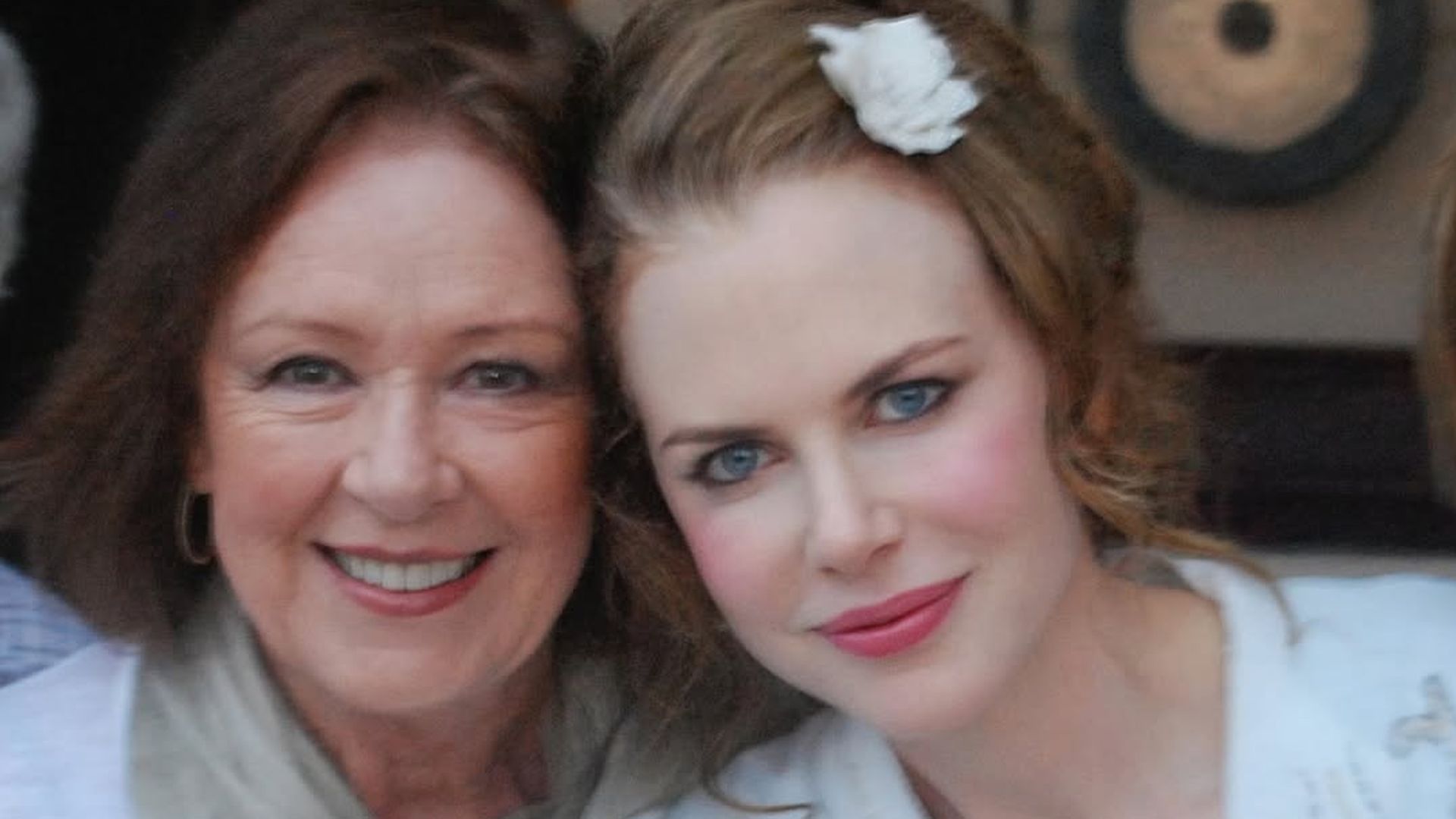 Nicole Kidman junto a su madre Nicole Kidman junto a su madre