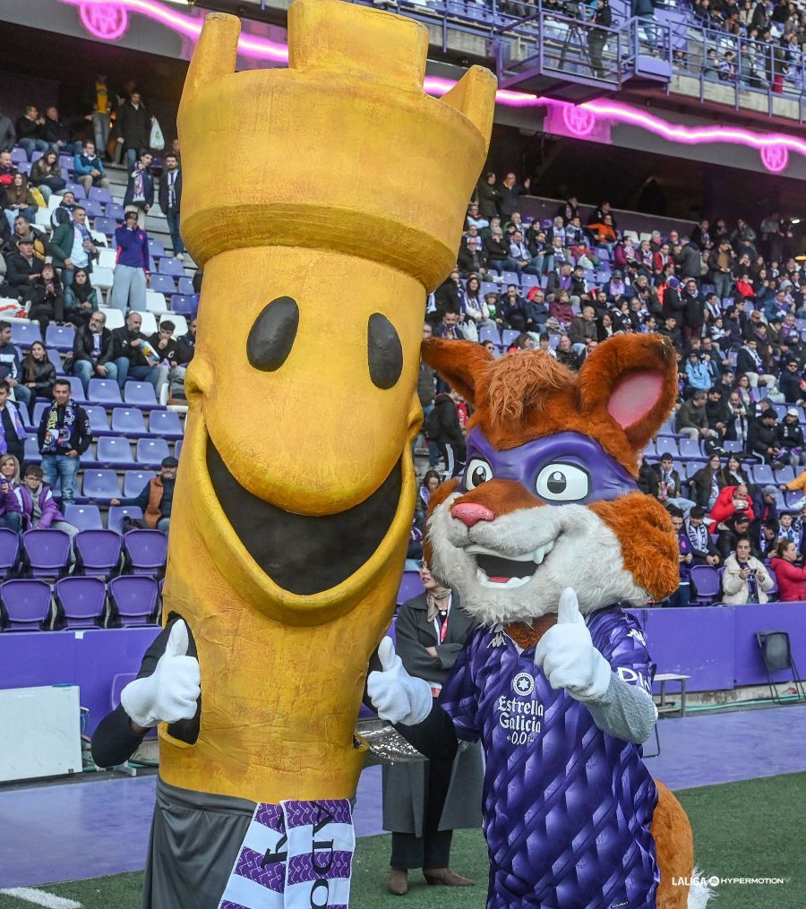 Pucelo y Pepe Zorrillo juntos en Zorrilla.