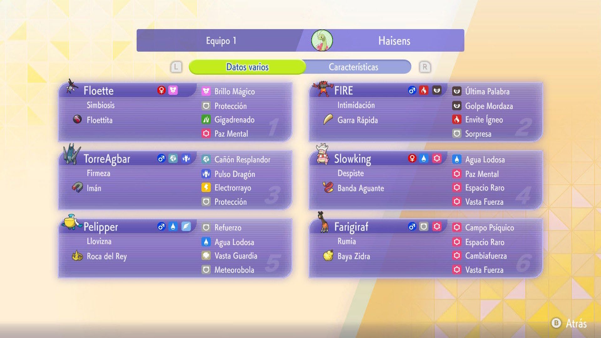 Slowking y Farigiraf crean el Trick Room en Pokemon Champions