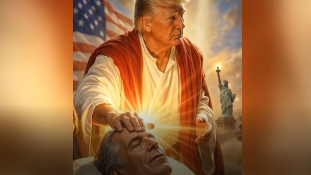 Trump no pide perdón a Leon XIV, pero su imagen de Jesucristo ya es carne de meme