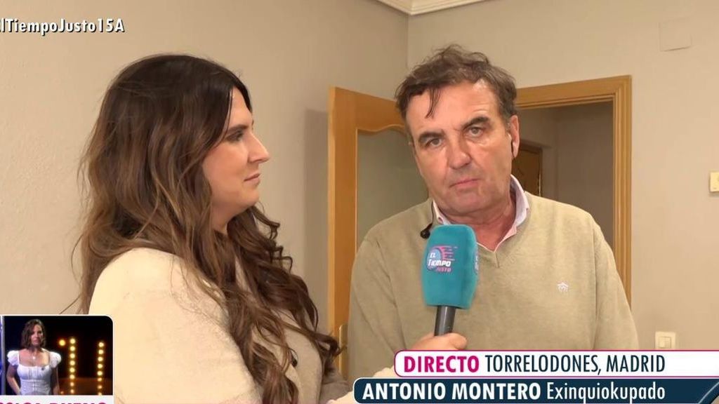 Antonio Montero, indignado al mostrar los desperfectos que le ha dejado el inquiokupa de Marisa Martín-Blázquez en su casa