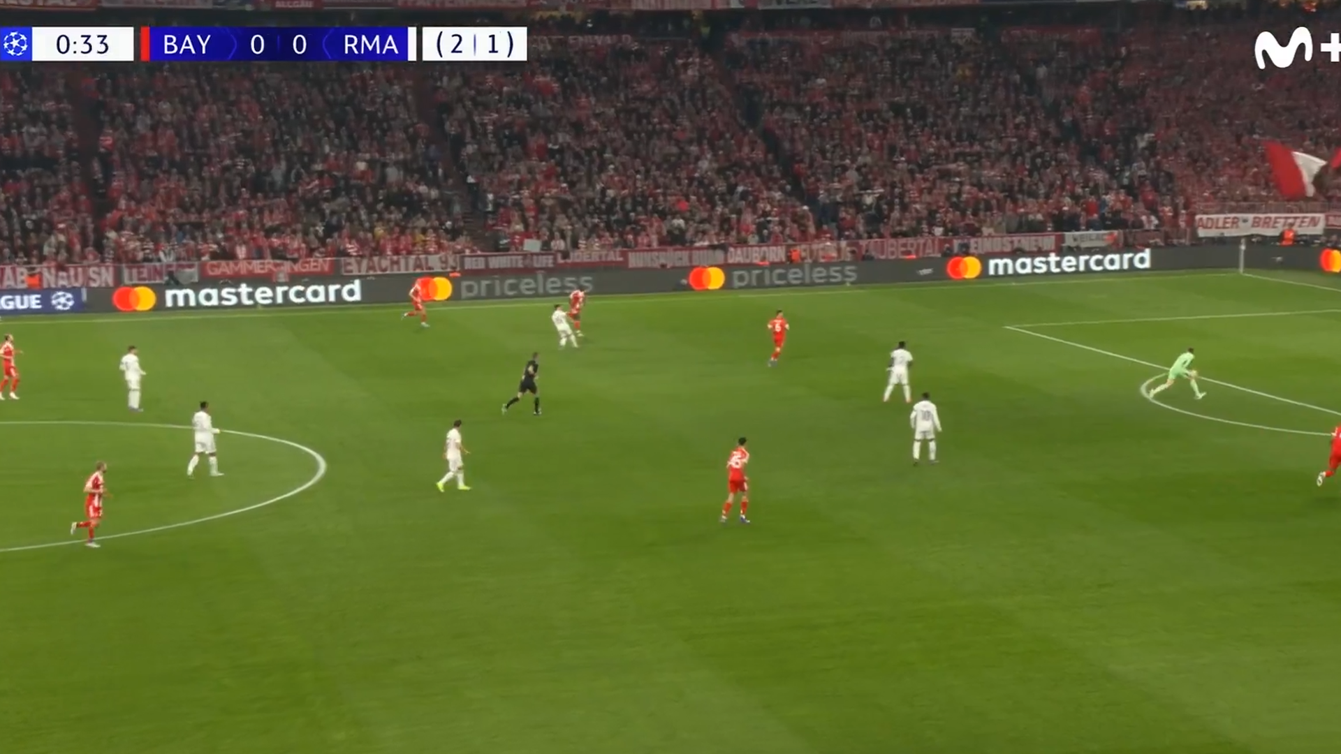 Acción del 0-1 en el Allianz Acción del 0-1 en el Allianz