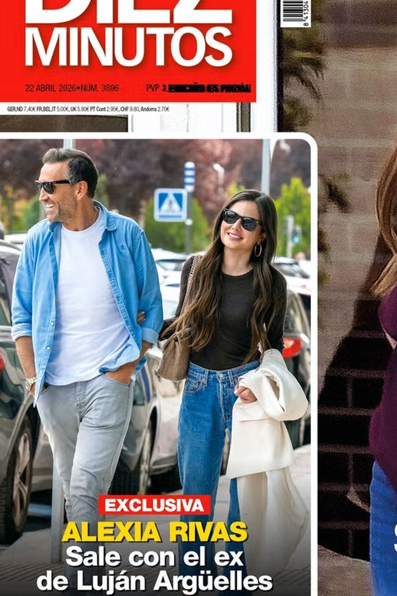 Alexia Rivas y Carlos Sánchez Arenas, en la portada de Diez Minutos