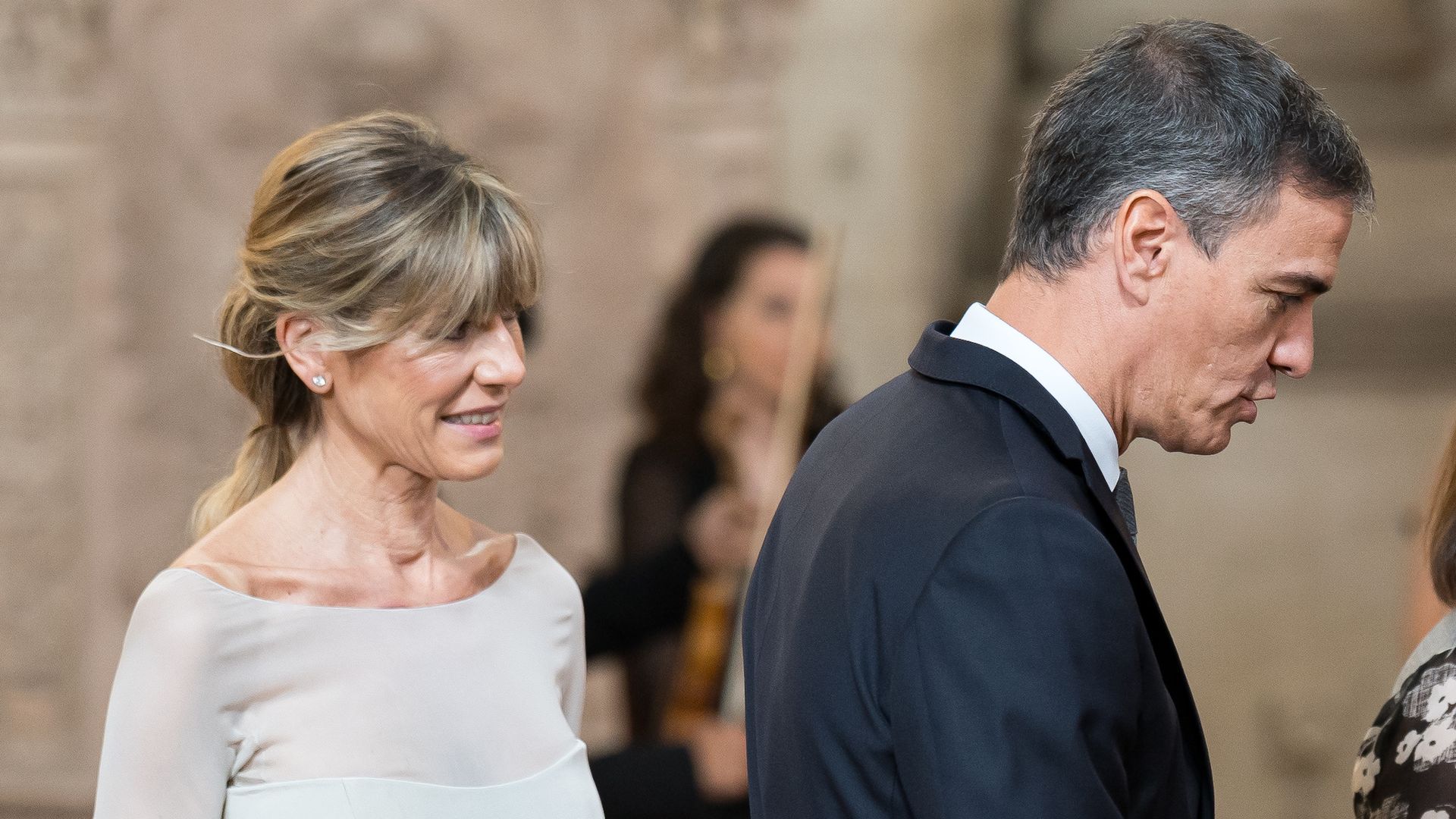 Begoña Gómez y Pedro Sánchez