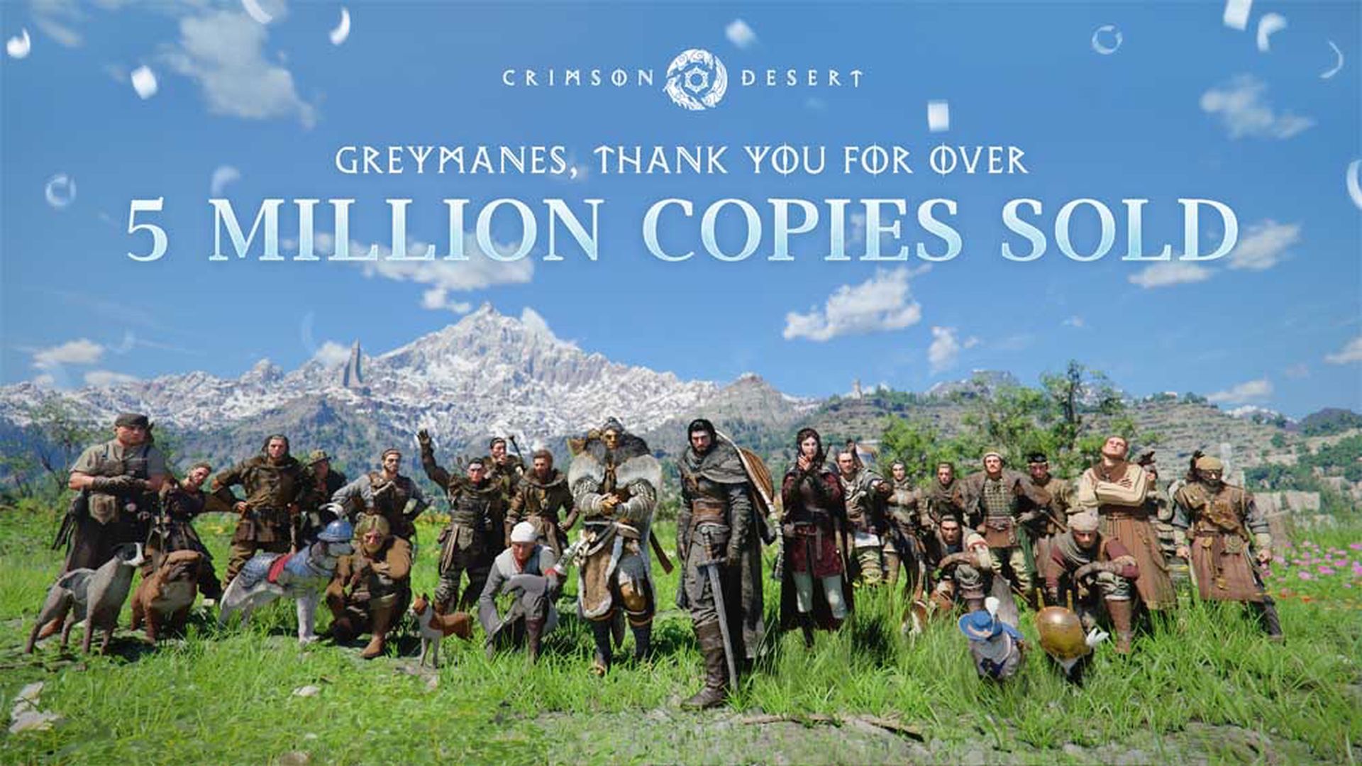 Crimson Desert supera las 5 millones de copias vendidas Crimson Desert supera las 5 millones de copias vendidas