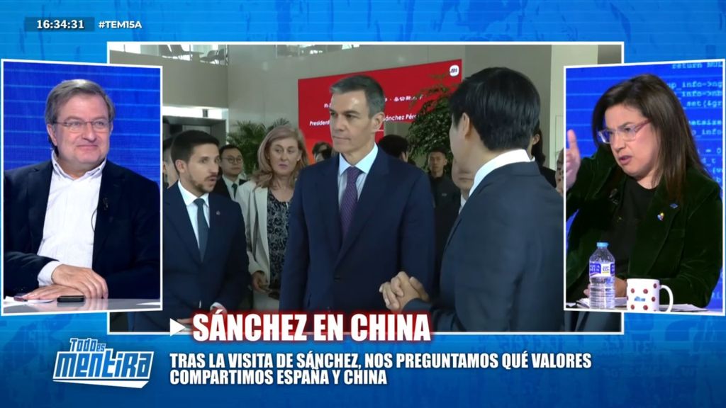 Sube la tensión entre Ana Vázquez y Guardans en su debate sobre los valores compartidos entre China y España: "Por más que grites, no dirás la verdad"