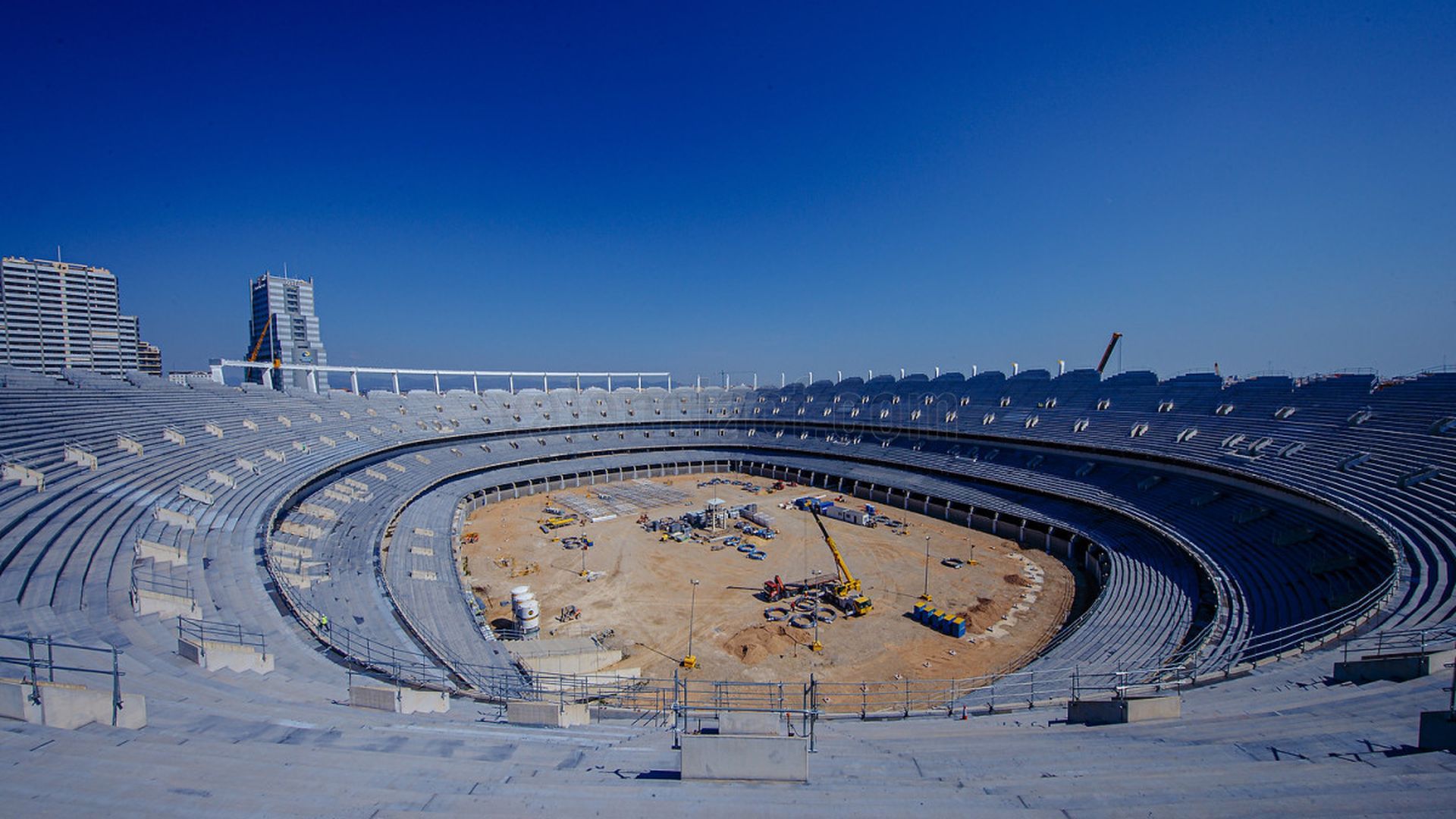 El Nou Mestalla en abril de 2026