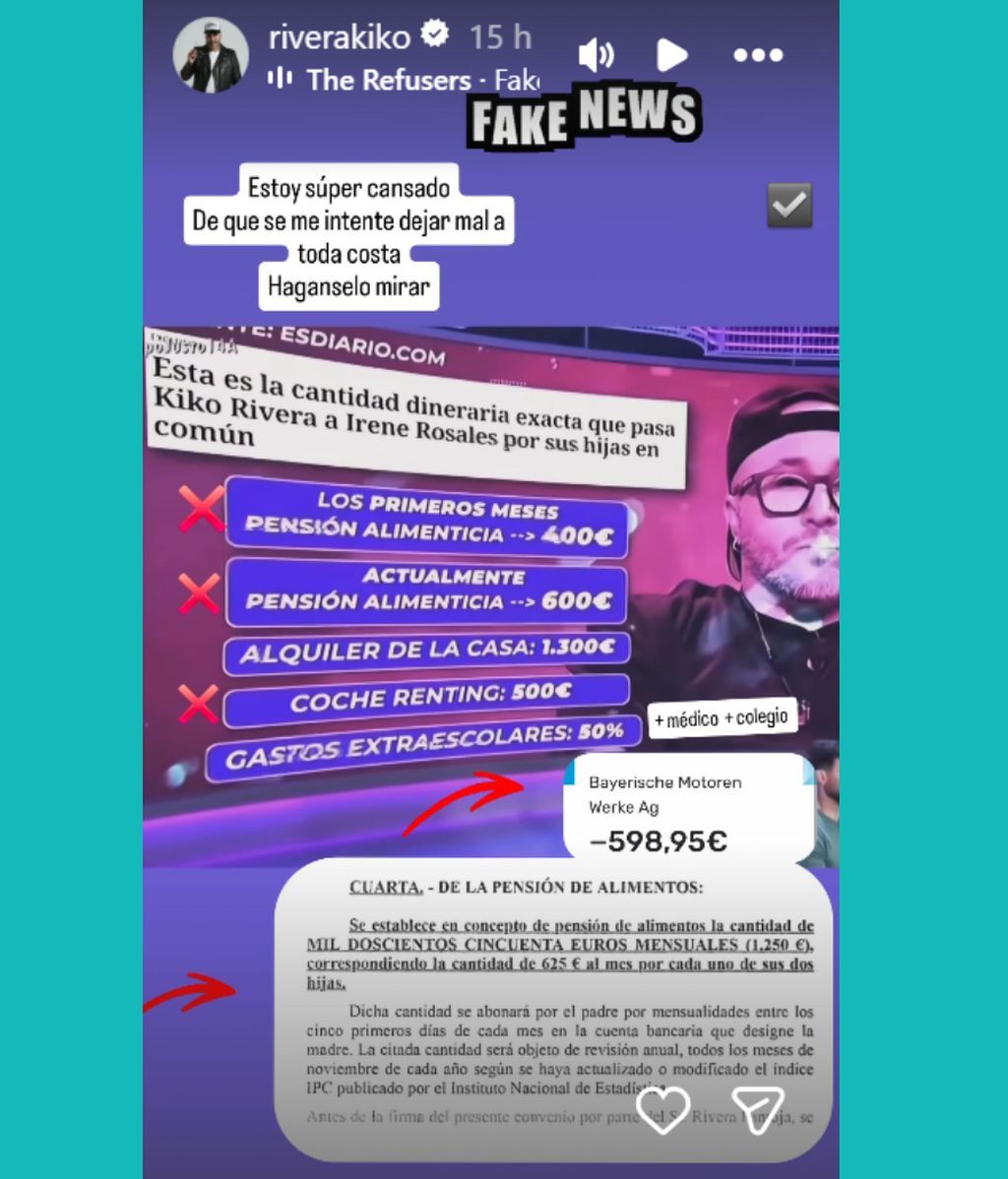 El story de Kiko Rivera