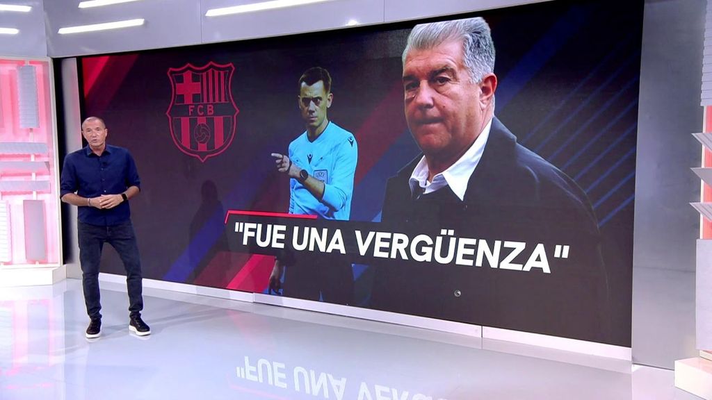 En vídeo, Manu Carreño ataca a Joan Laporta tras rajar del arbitraje en Champions: